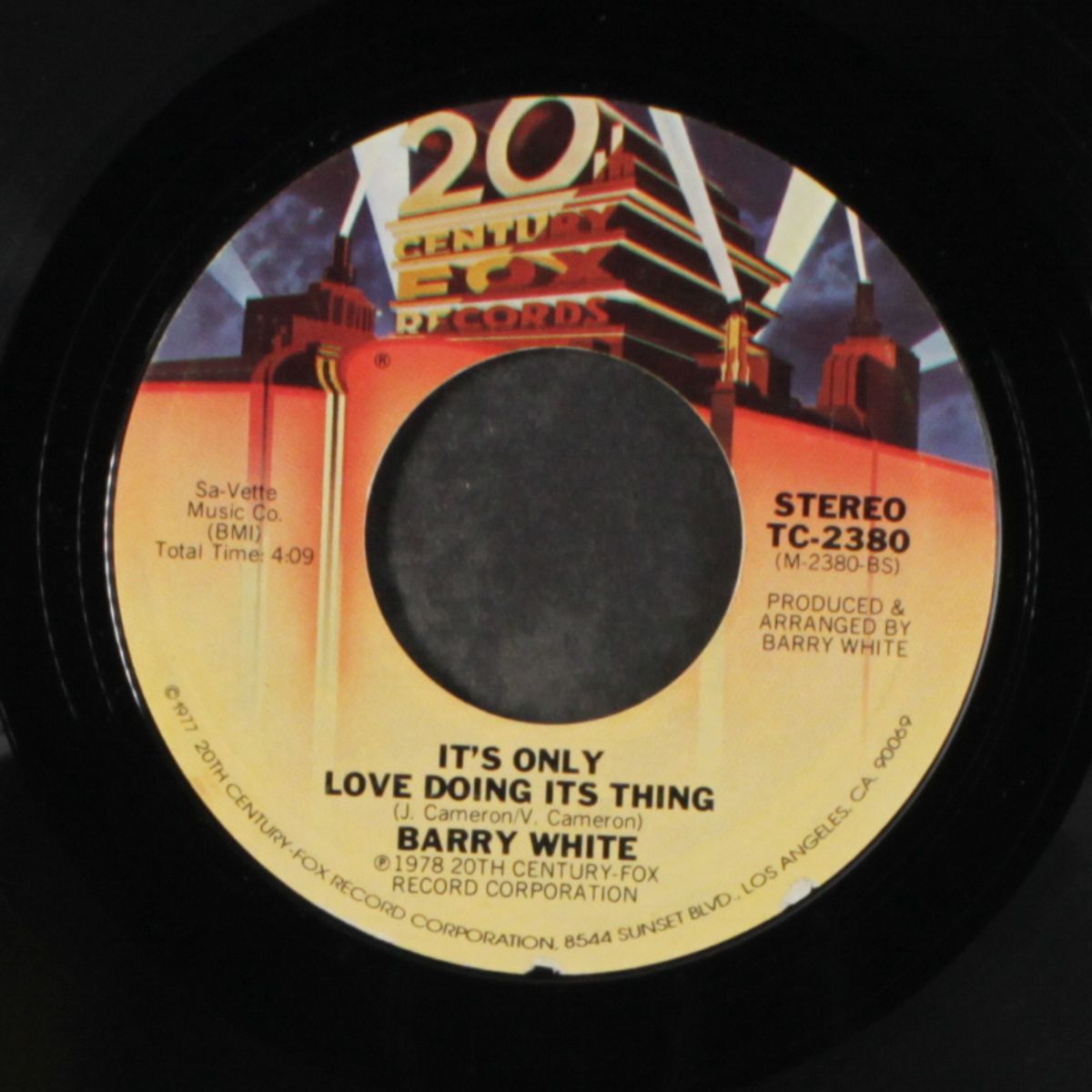 your sweetness is my weakness / it's only llove doing its thing by BARRY WHITE
