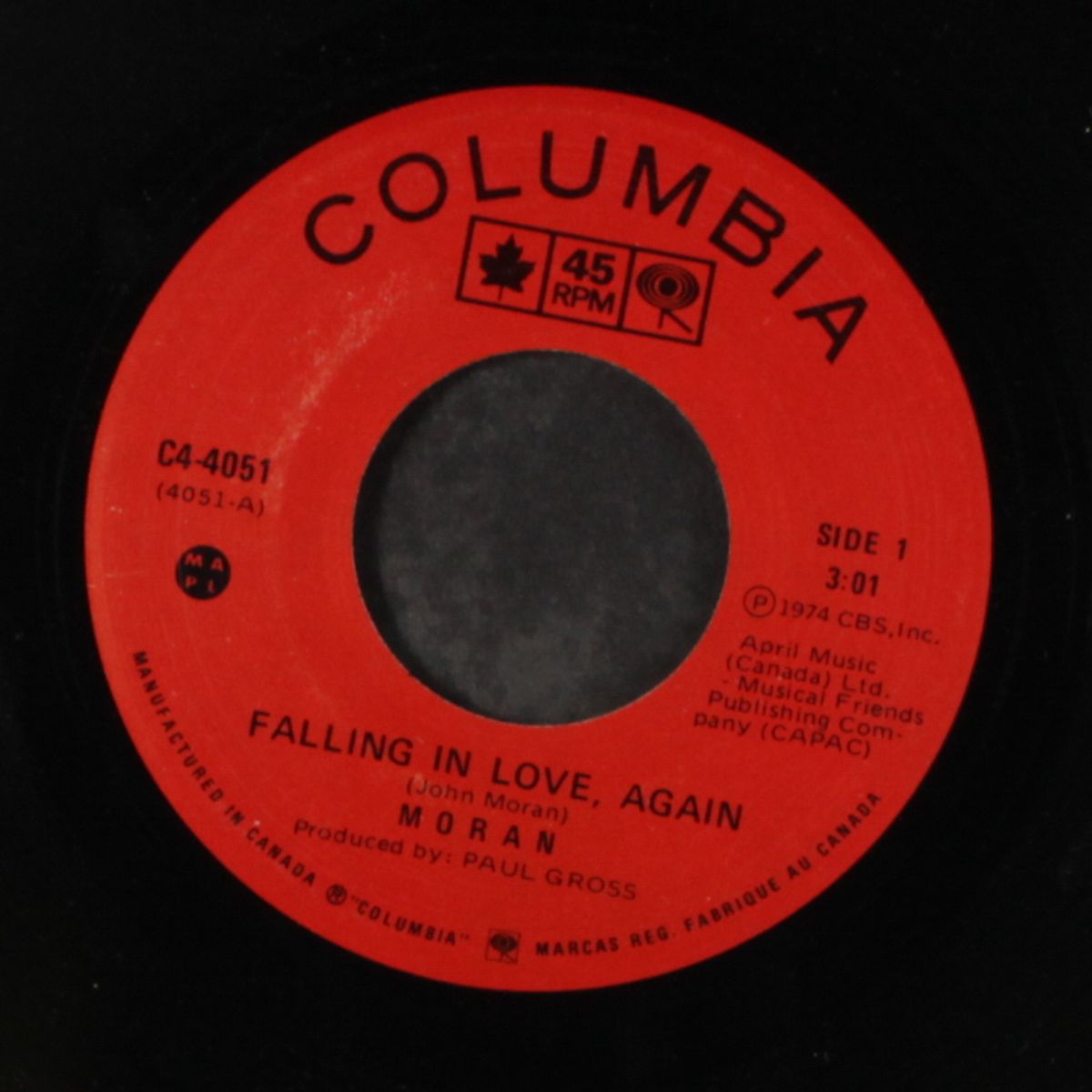 falling in love again / sit yourself down by MORAN