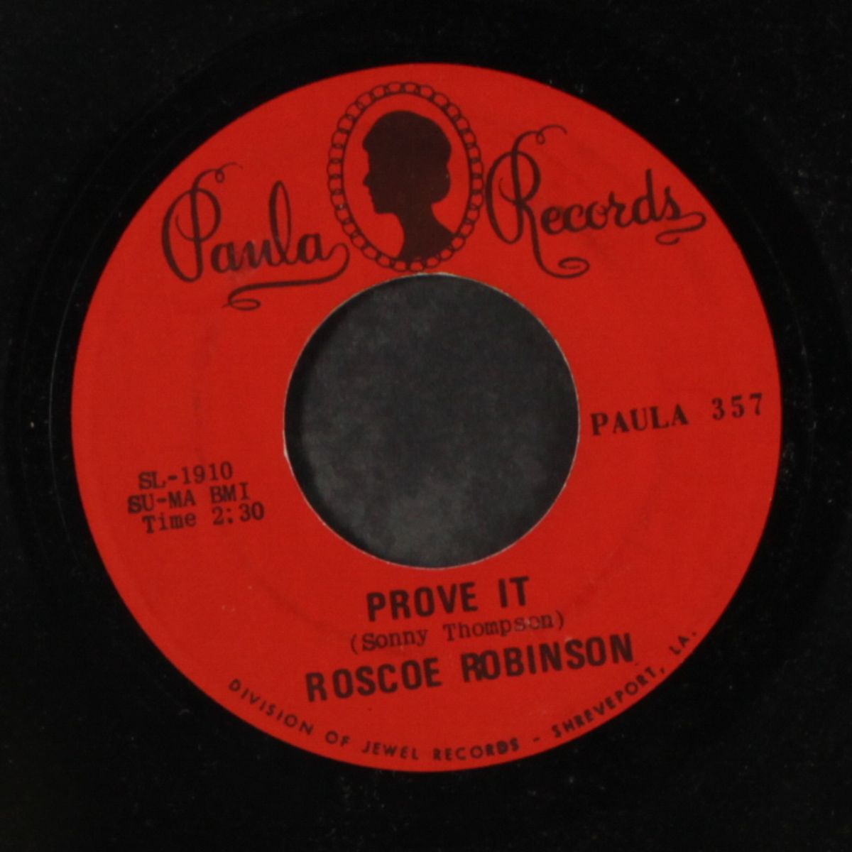 i'm satisfied / prove it by ROSCOE ROBINSON