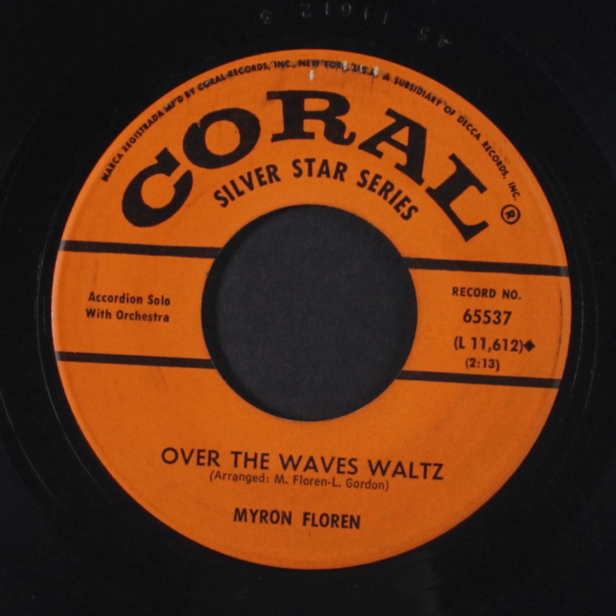 over the waves waltz / german medley by MYRON FLOREN