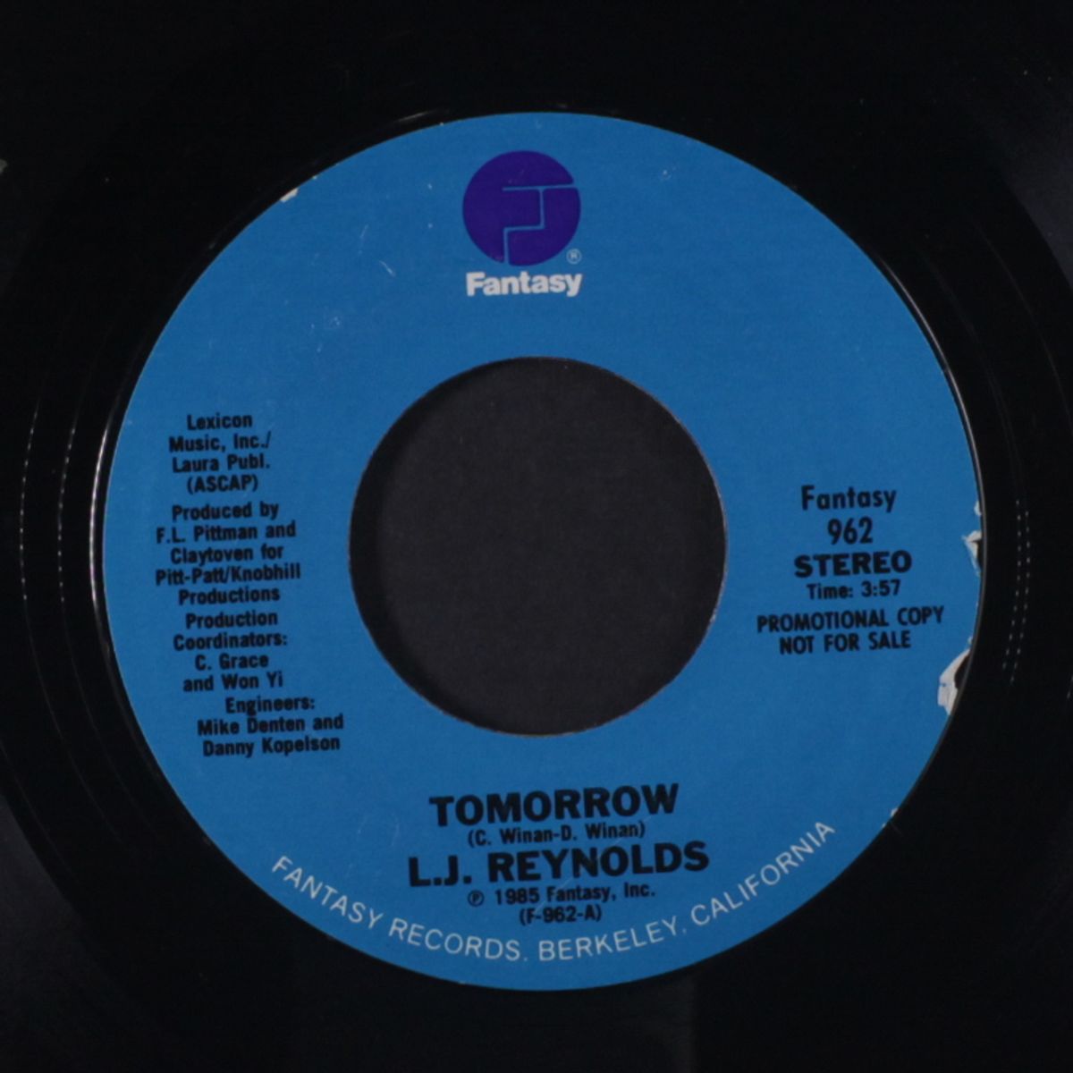 tomorrow / same by L.J. REYNOLDS