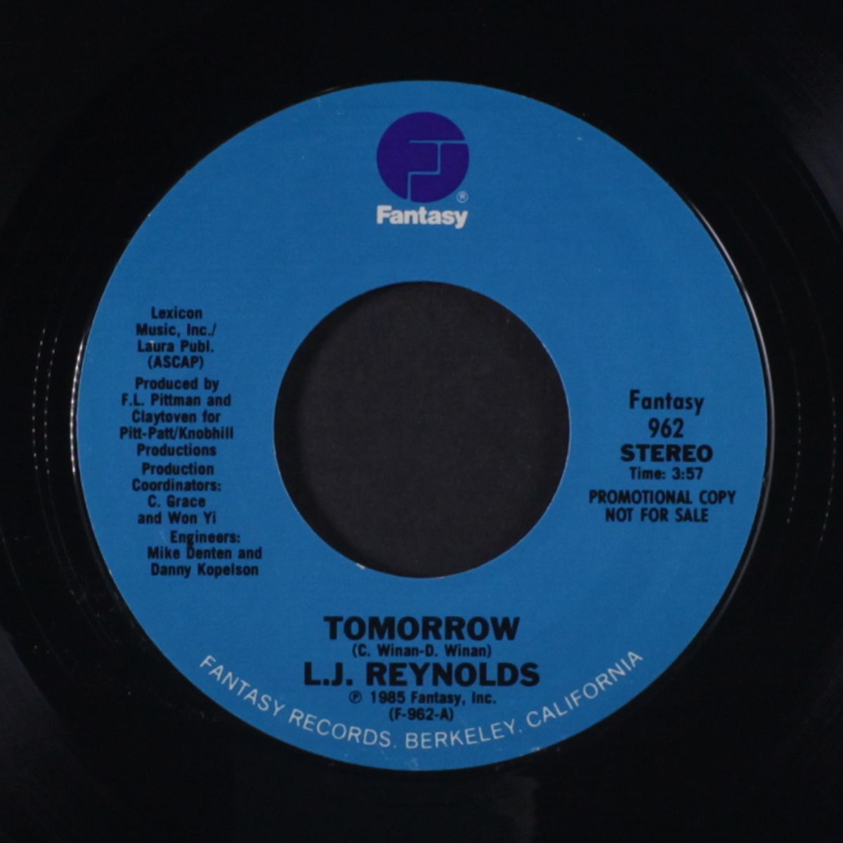 tomorrow / same by L.J. REYNOLDS