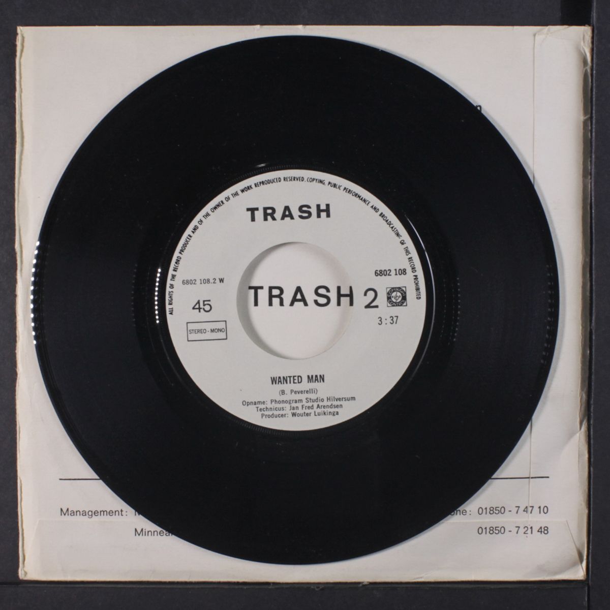 johnny b. goode / wanted man by TRASH