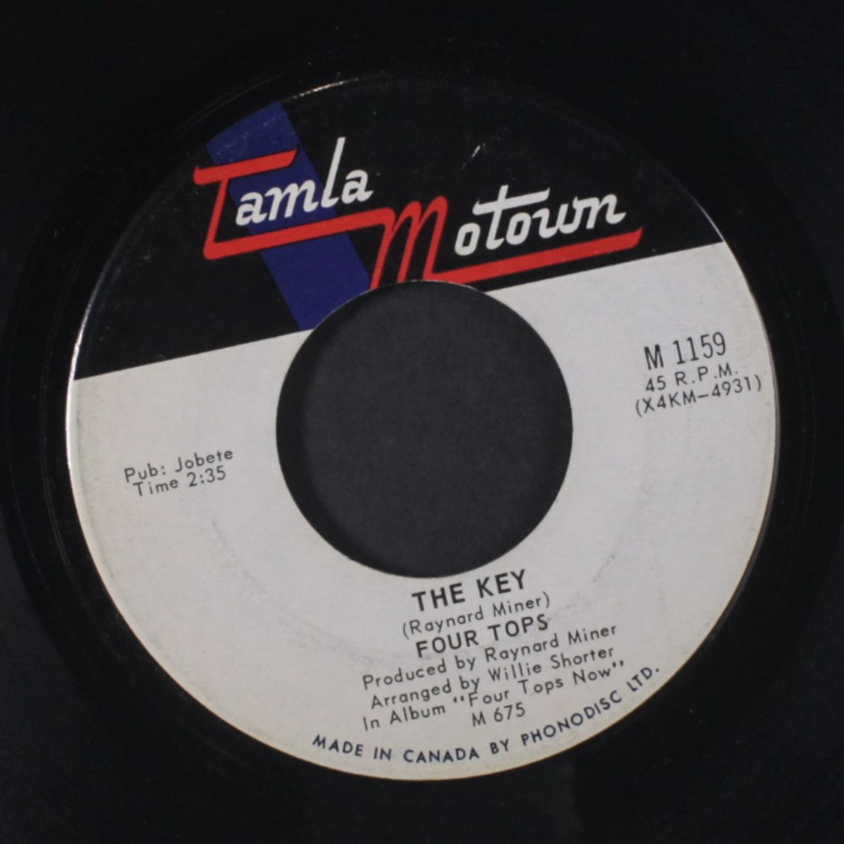 don't let him take your love from me / the key by FOUR TOPS
