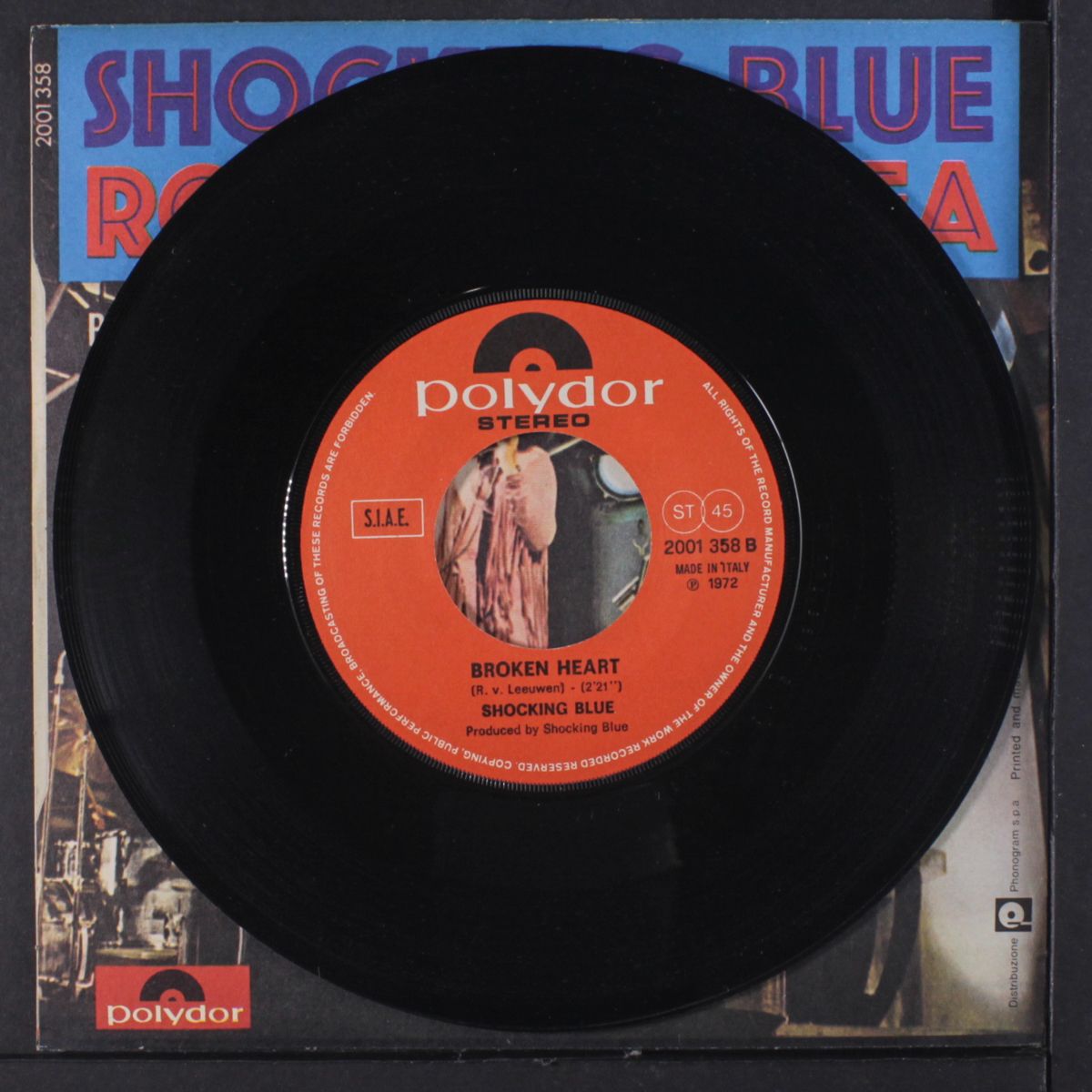 rock in the sea / broken heart by SHOCKING BLUE