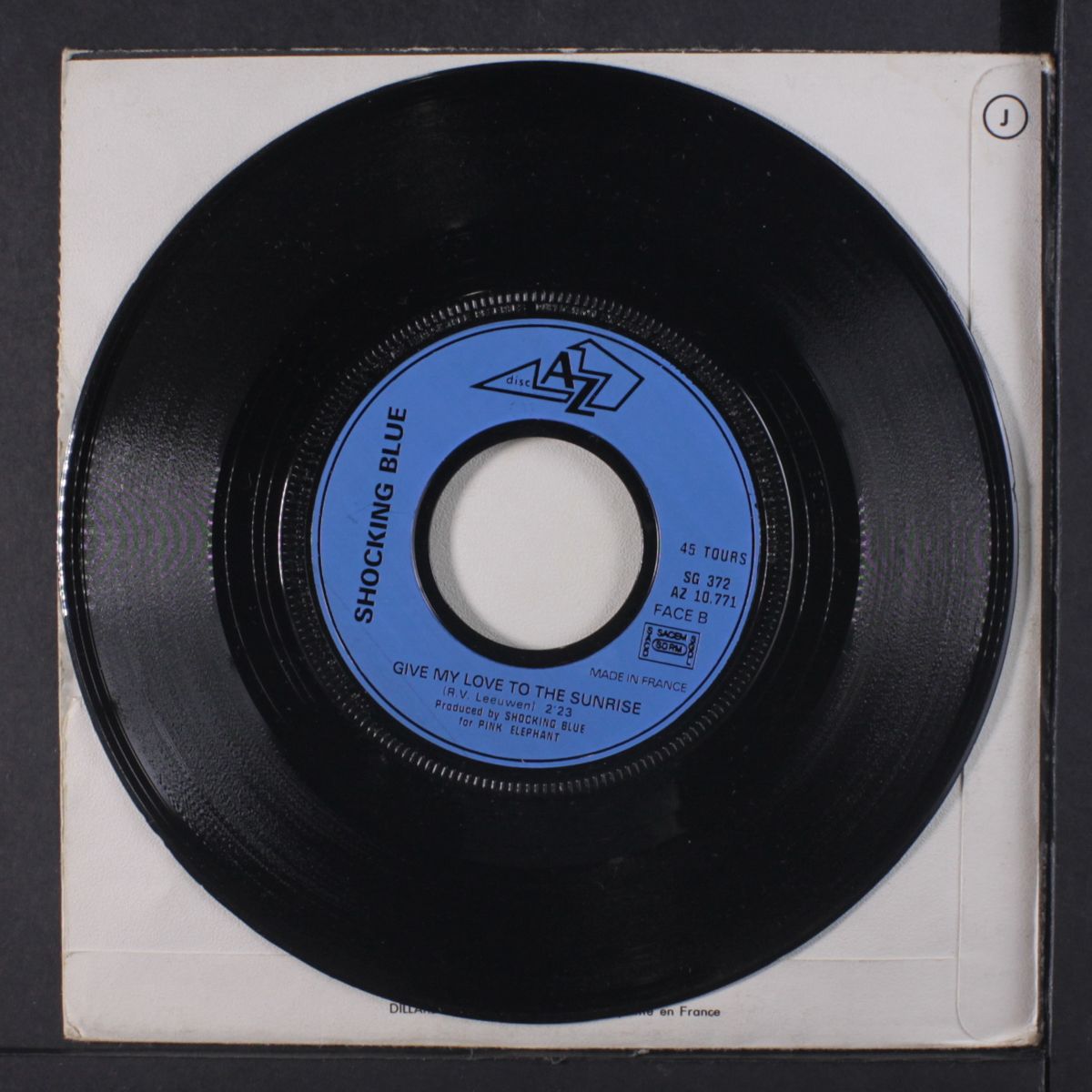 inkpot / give my love to the sunrise by SHOCKING BLUE