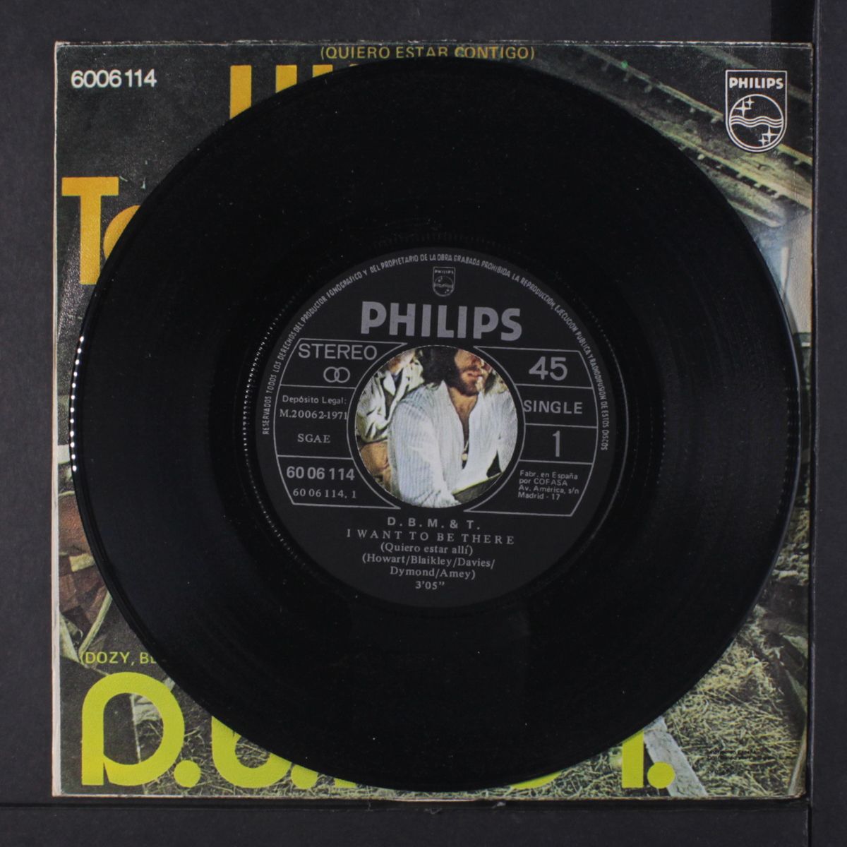 i want to be there / for the use of your son by D.B.M. & T.