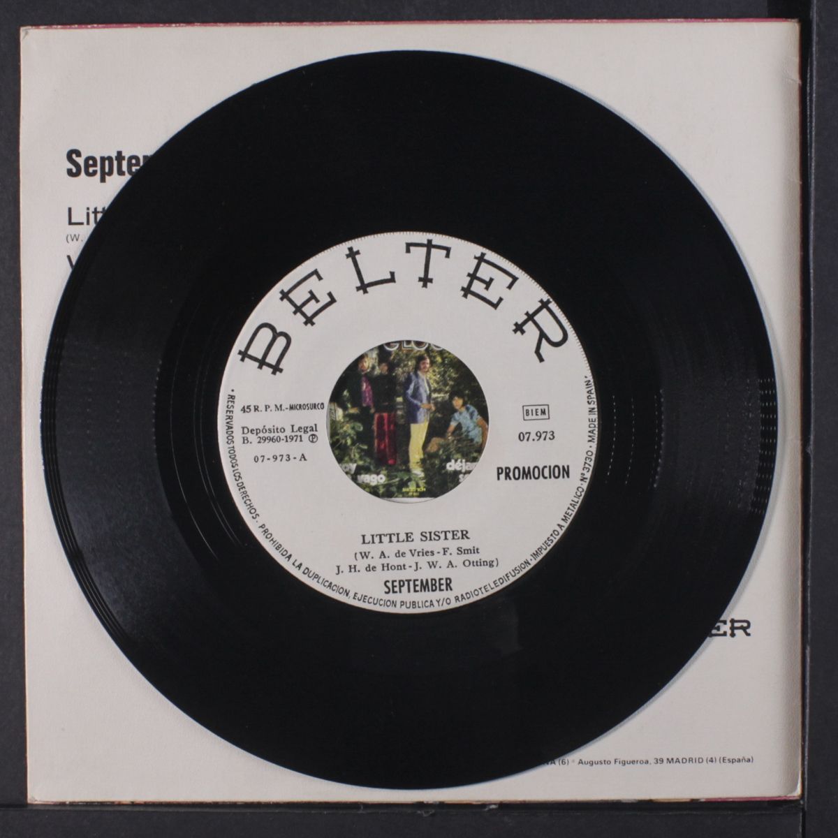 little sister / walk on by by SEPTEMBER