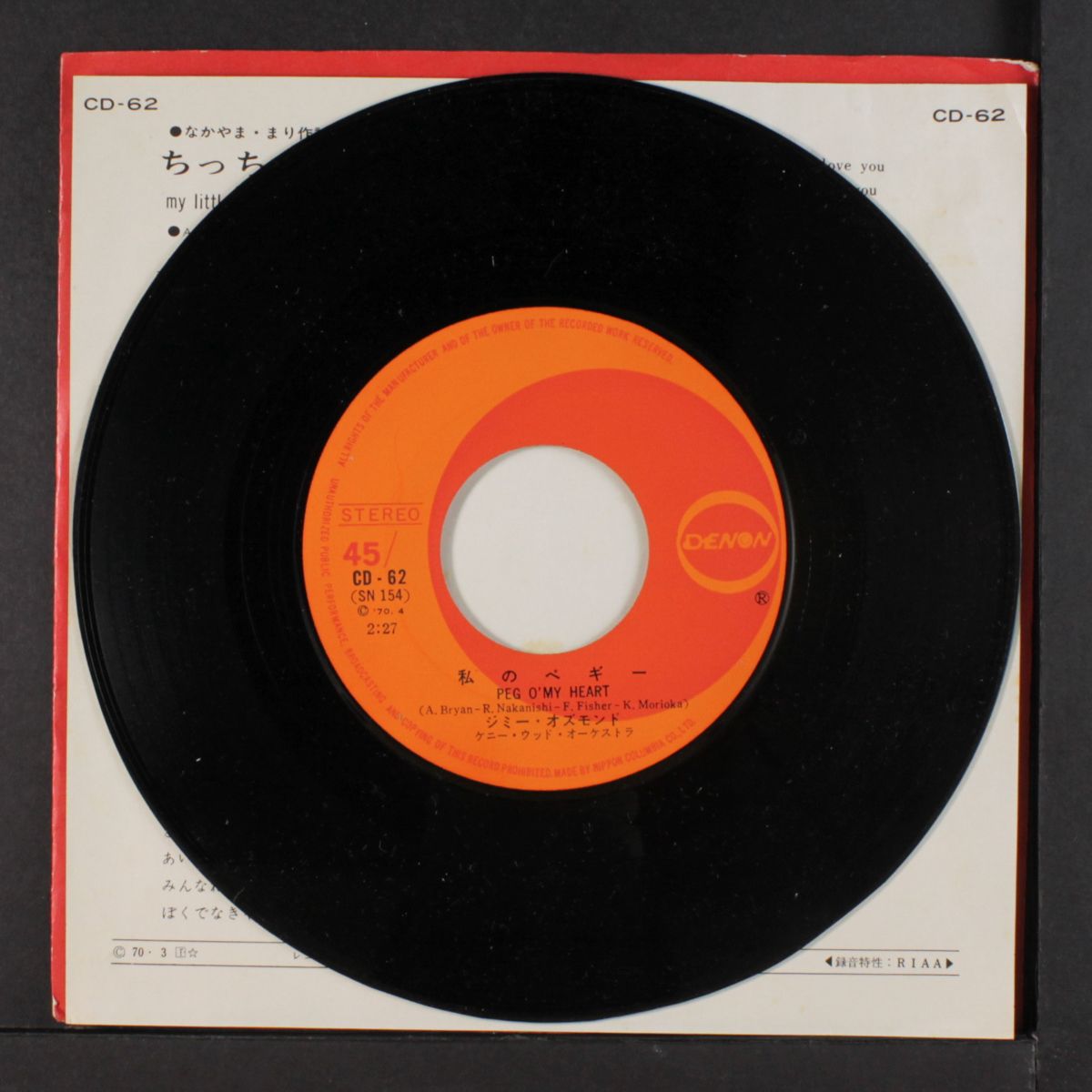 my little darlin' by JIMMY OSMOND