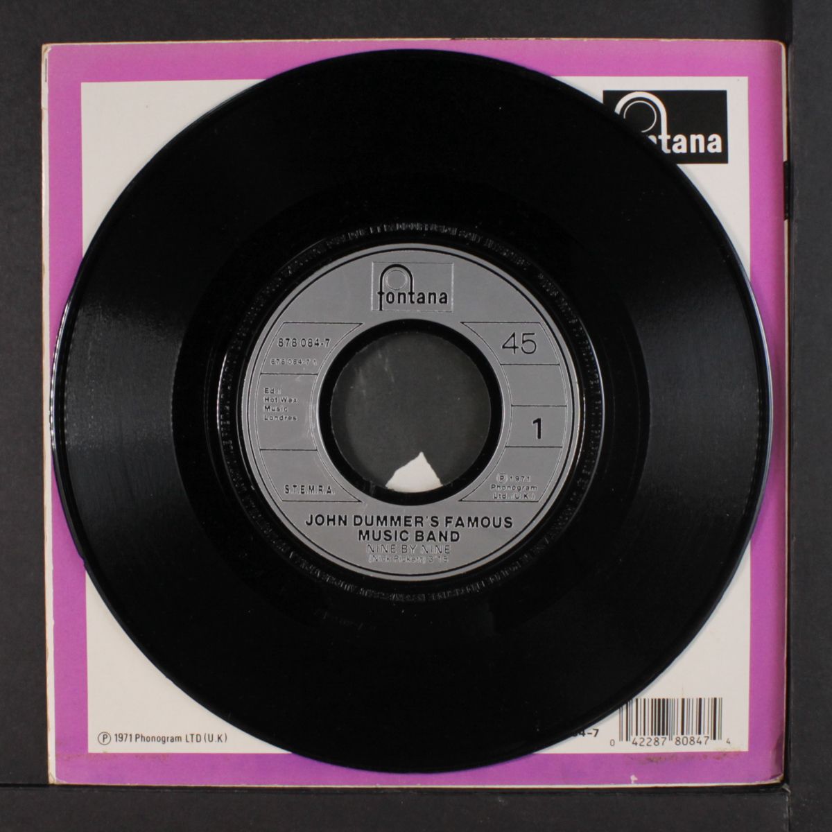 nine by nine / move me, don't leave me by JOHN DUMMER'S FAMOUS MUSIC BAND
