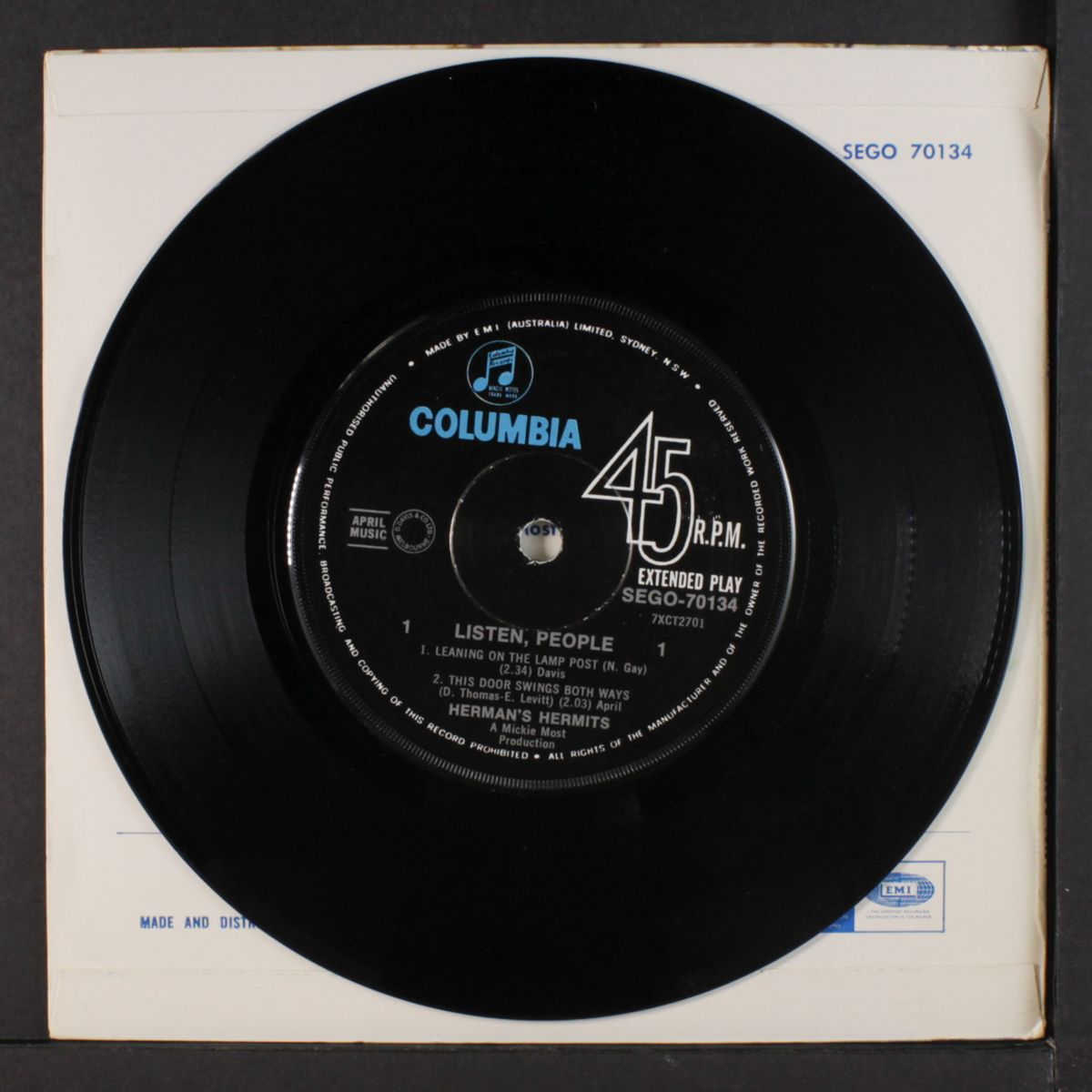 listen people + 3 by HERMAN'S HERMITS