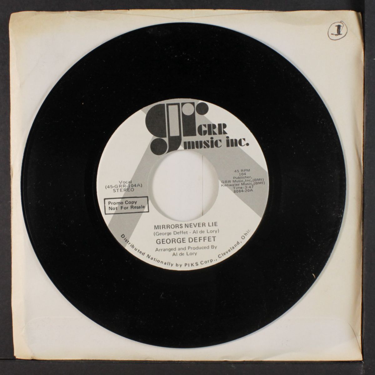 mirrors never lie / same by GEORGE DEFFET