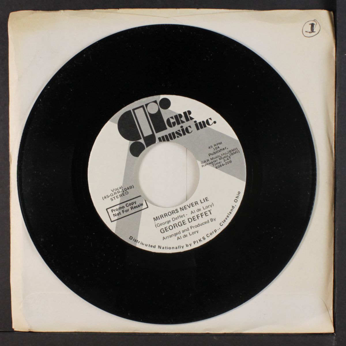 mirrors never lie / same by GEORGE DEFFET