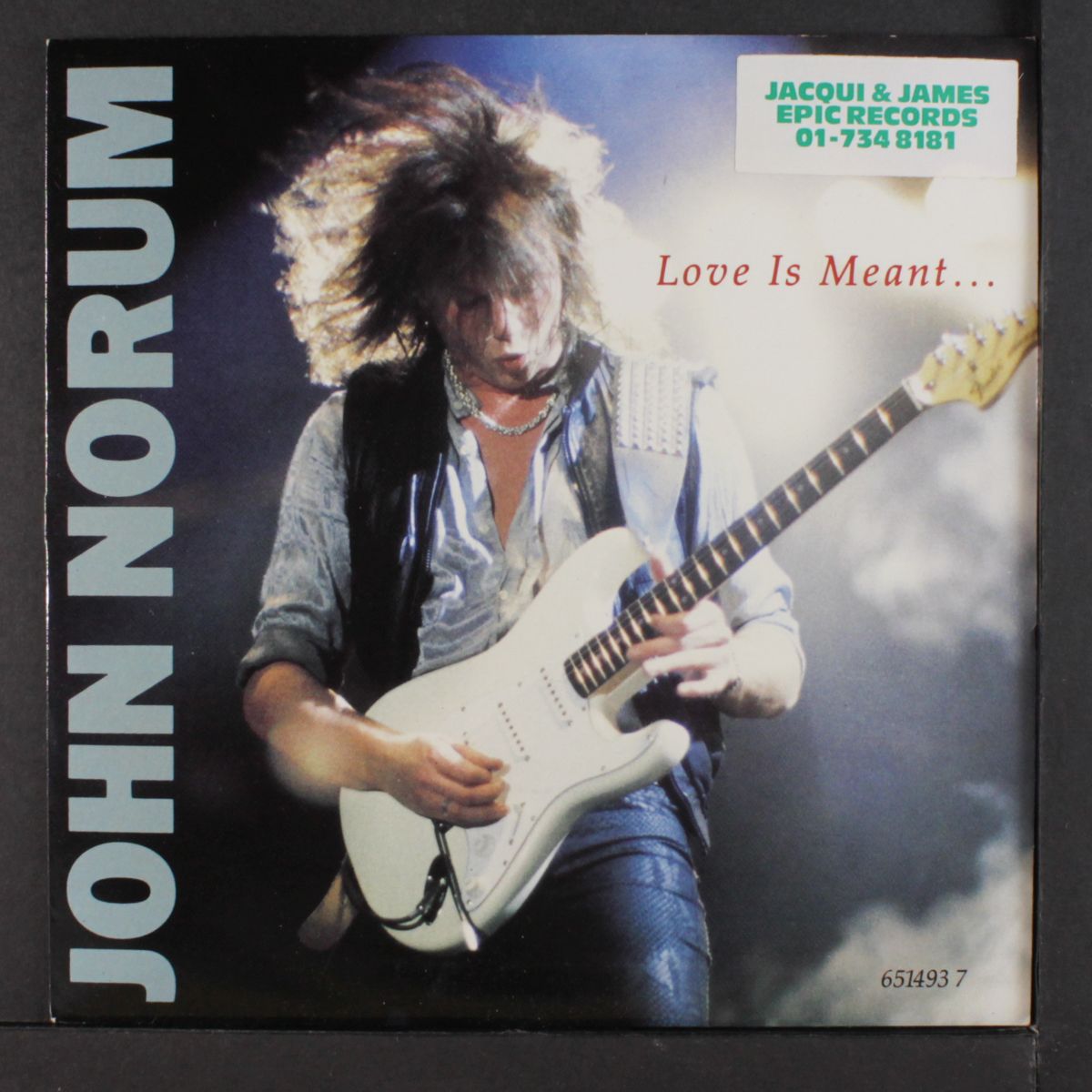 love is meant / in chase of the wind by JOHN NORUM
