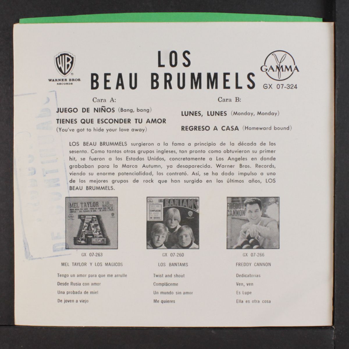 bang bang + 3 by BEAU BRUMMELS