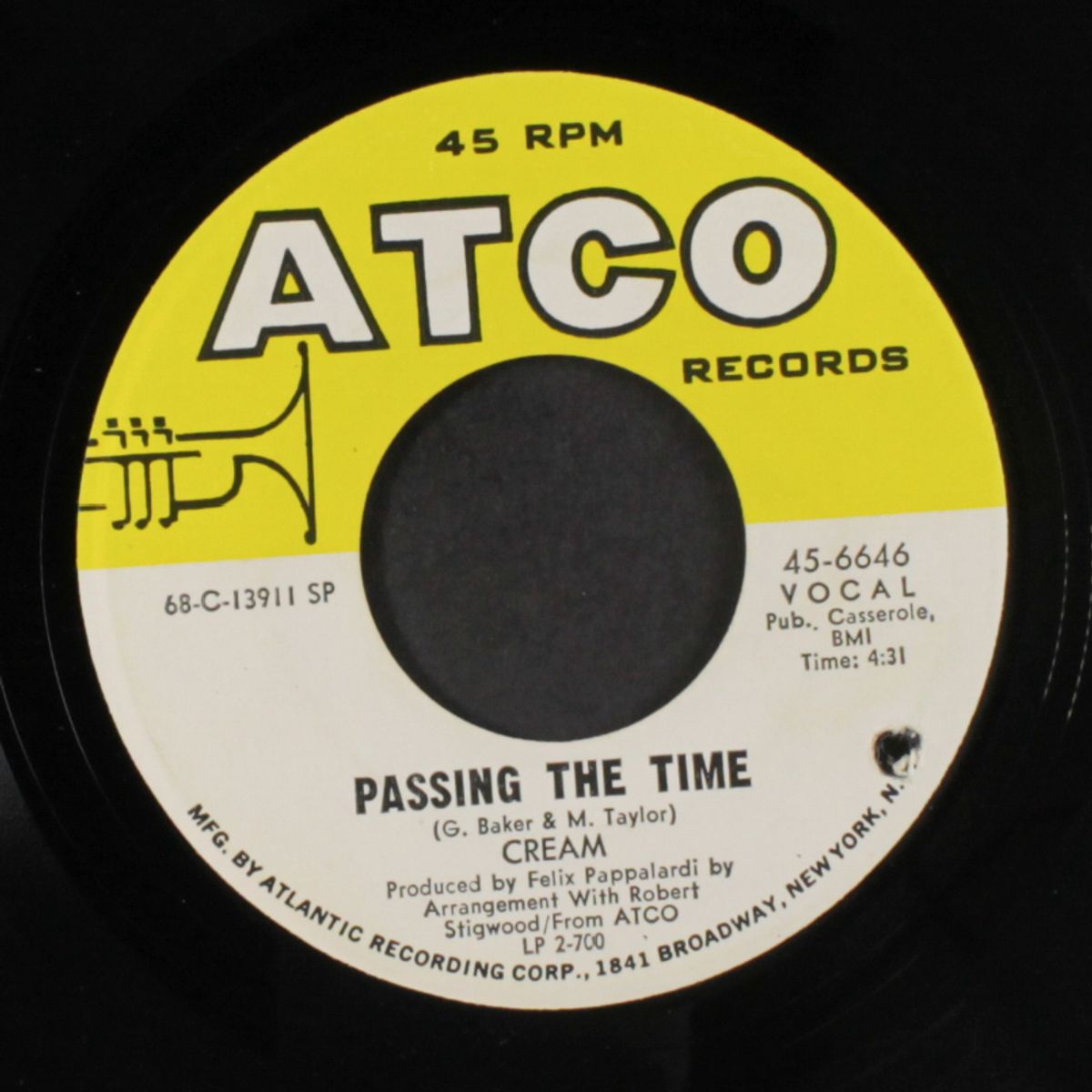 crossroads / passing the time by CREAM