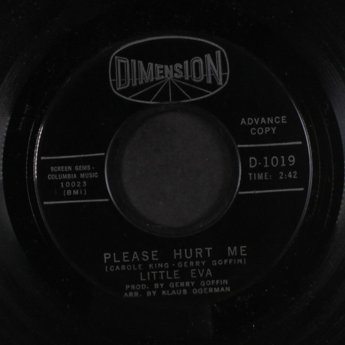 let's start the party again / please hurt me by LITTLE EVA