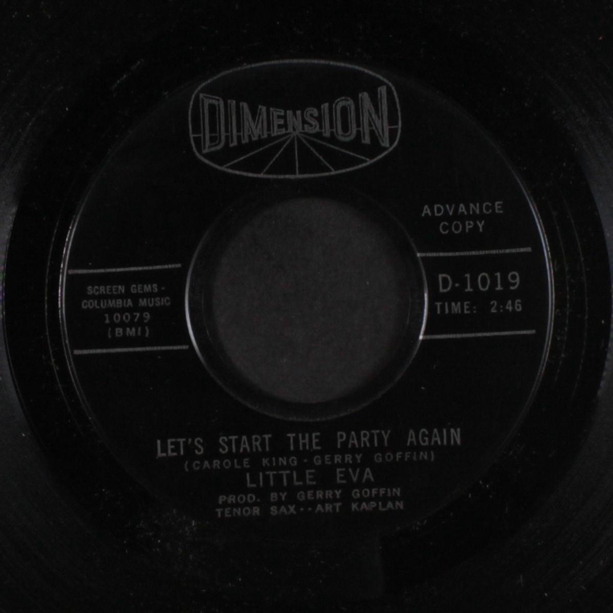 let's start the party again / please hurt me by LITTLE EVA