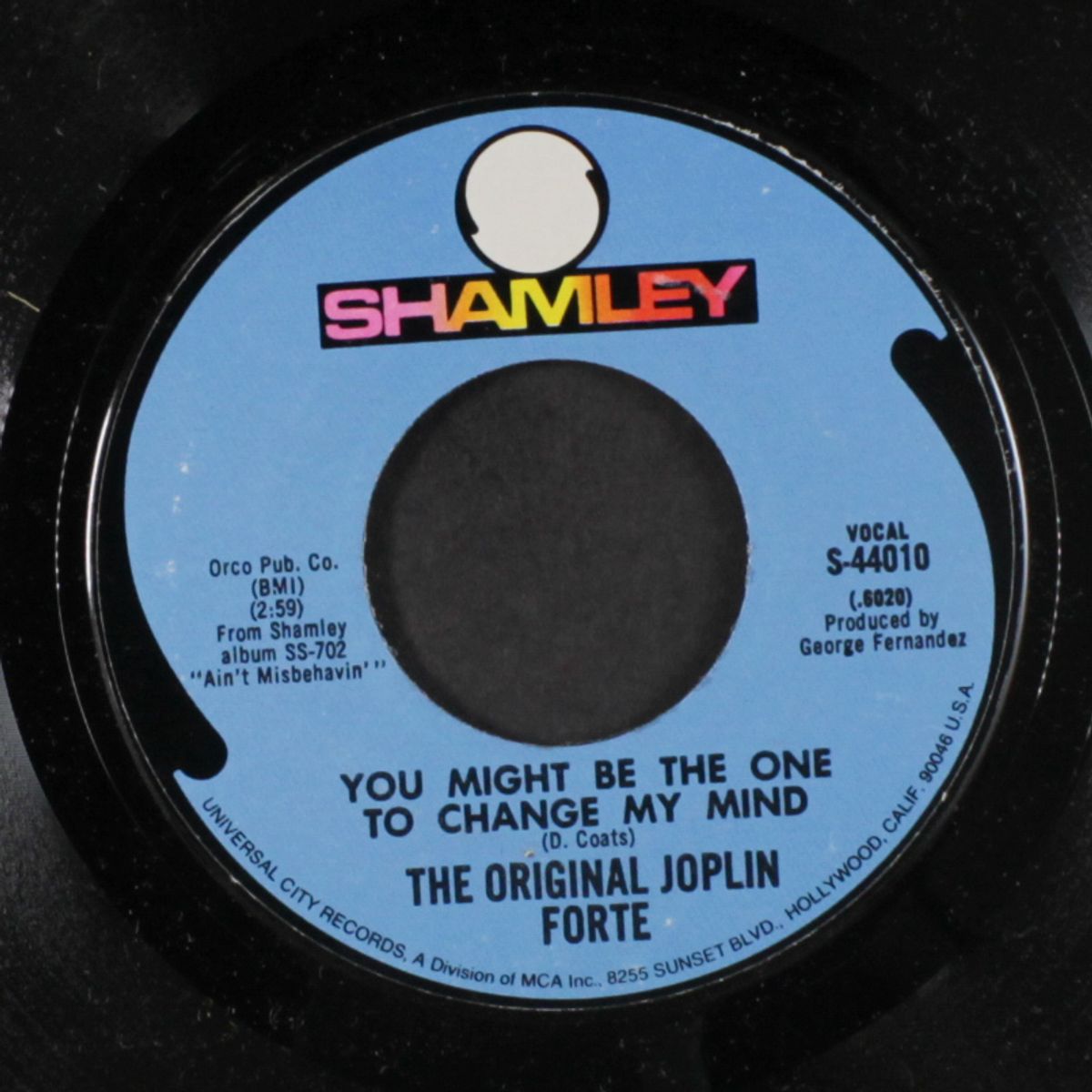 ain't misbehavin' / you might be the one to change my mind by ORIGINAL JOPLIN FORTE