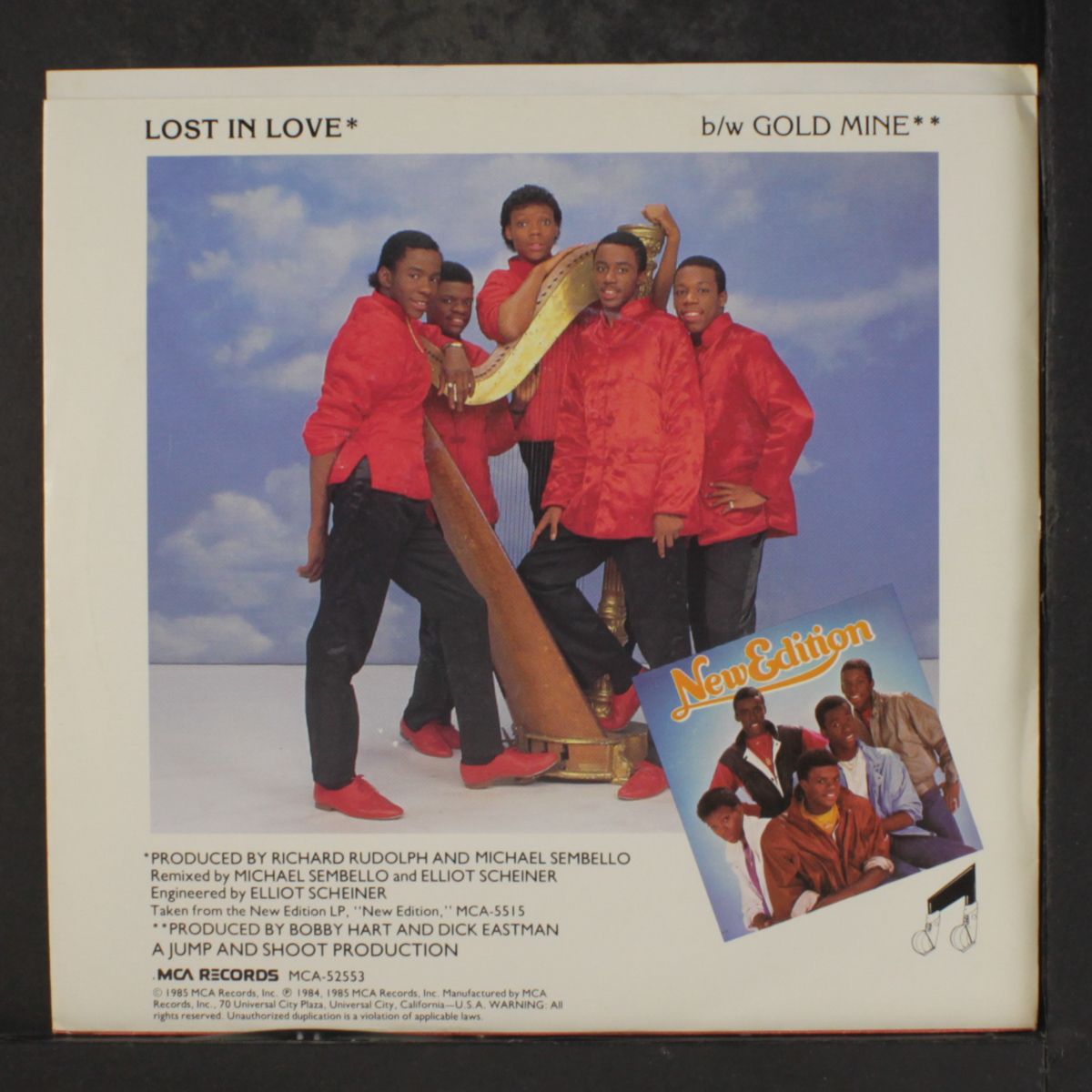 lost in love / same by NEW EDITION