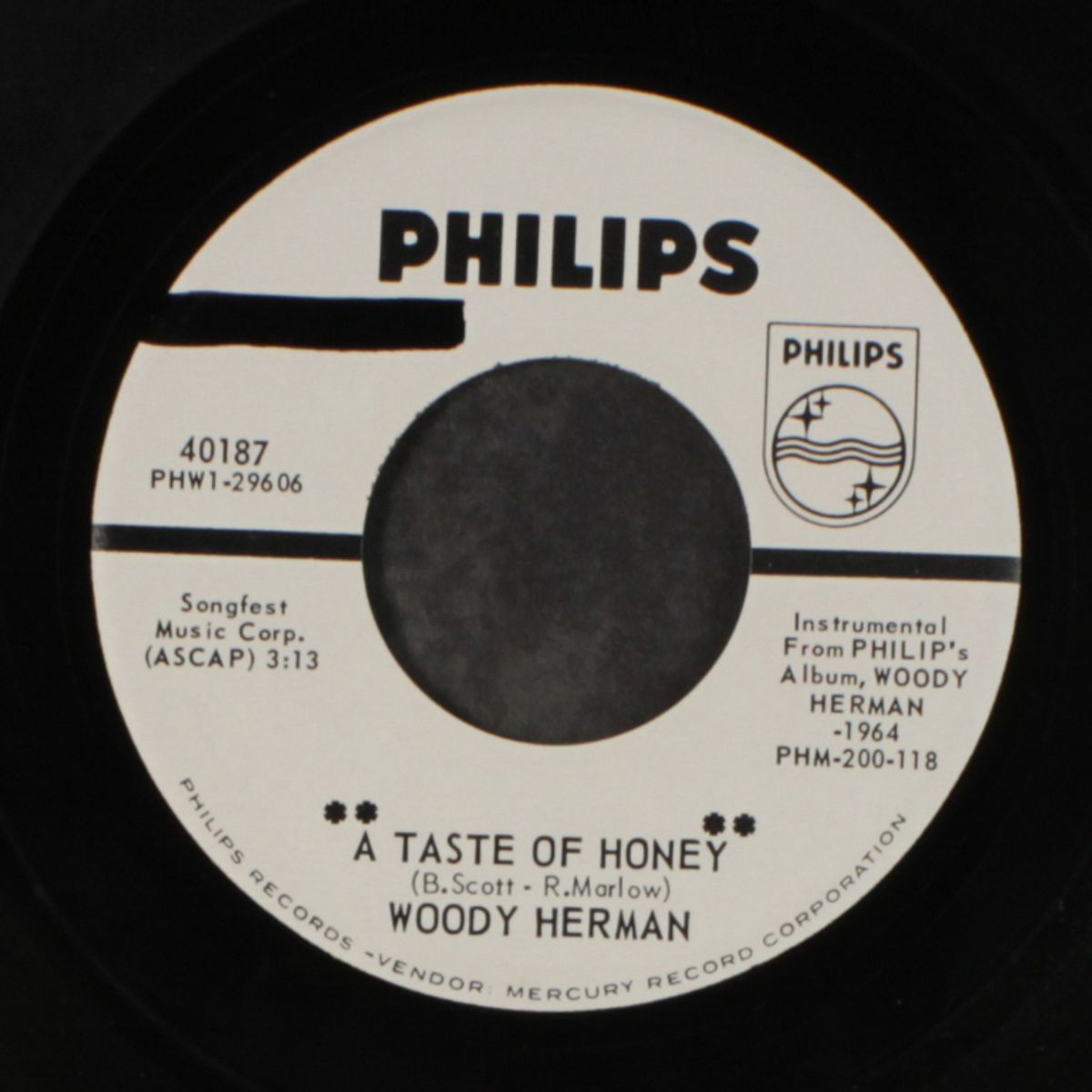 a taste of honey / hallelujah time by WOODY HERMAN