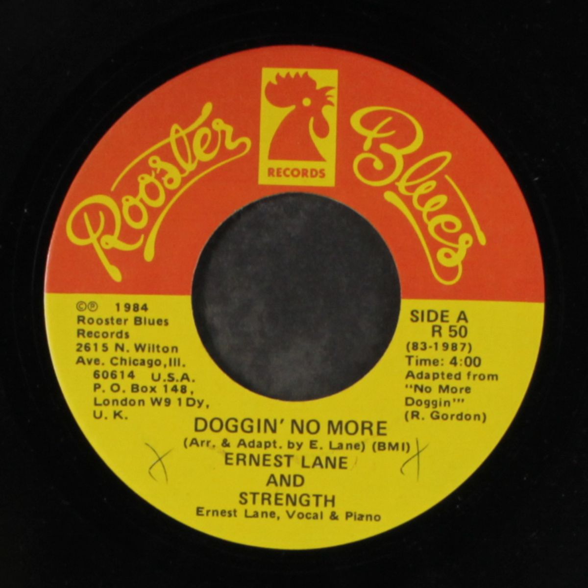 doggin' no more / little girl by ERNEST LANE