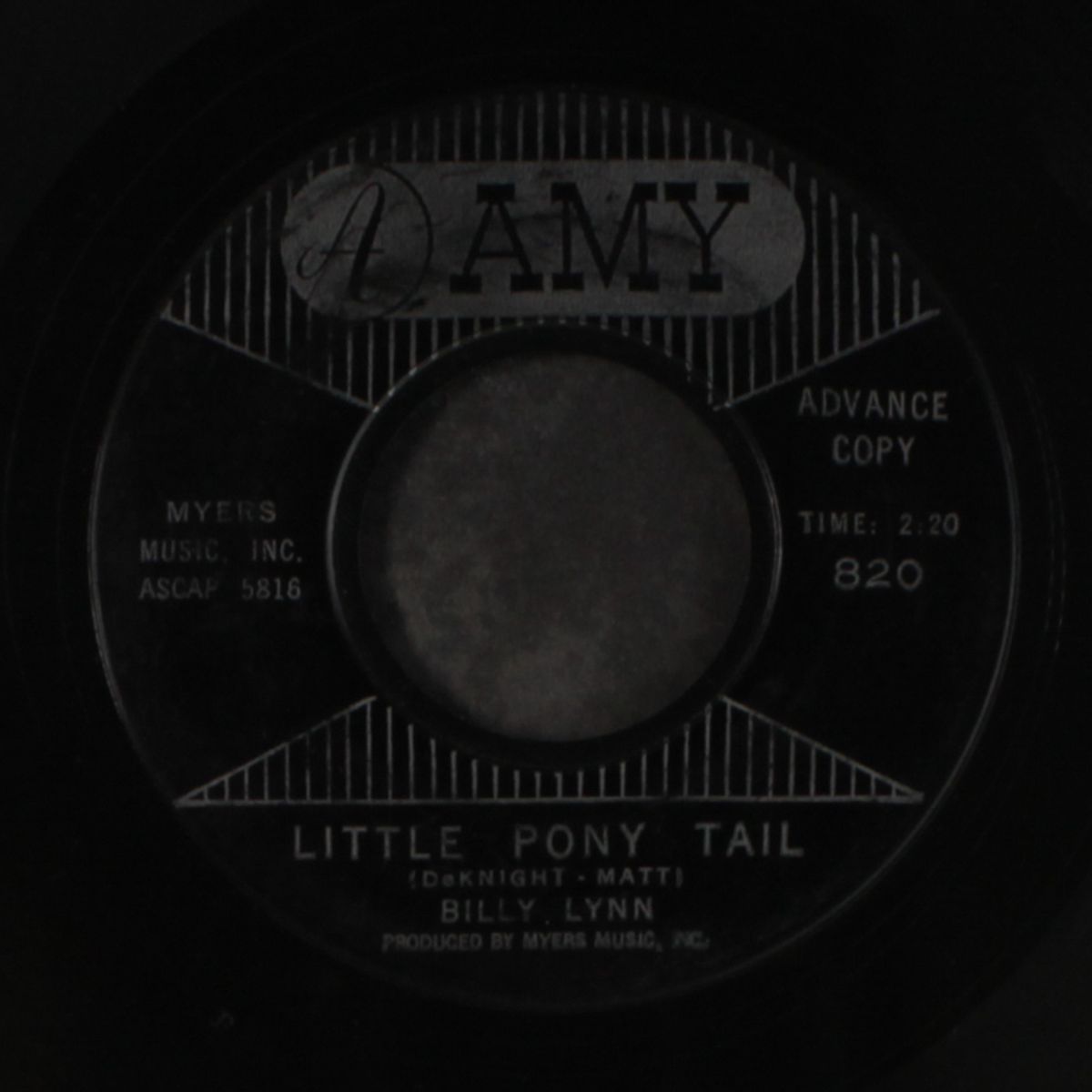 only one for me / little pony tail by BILLY LYNN