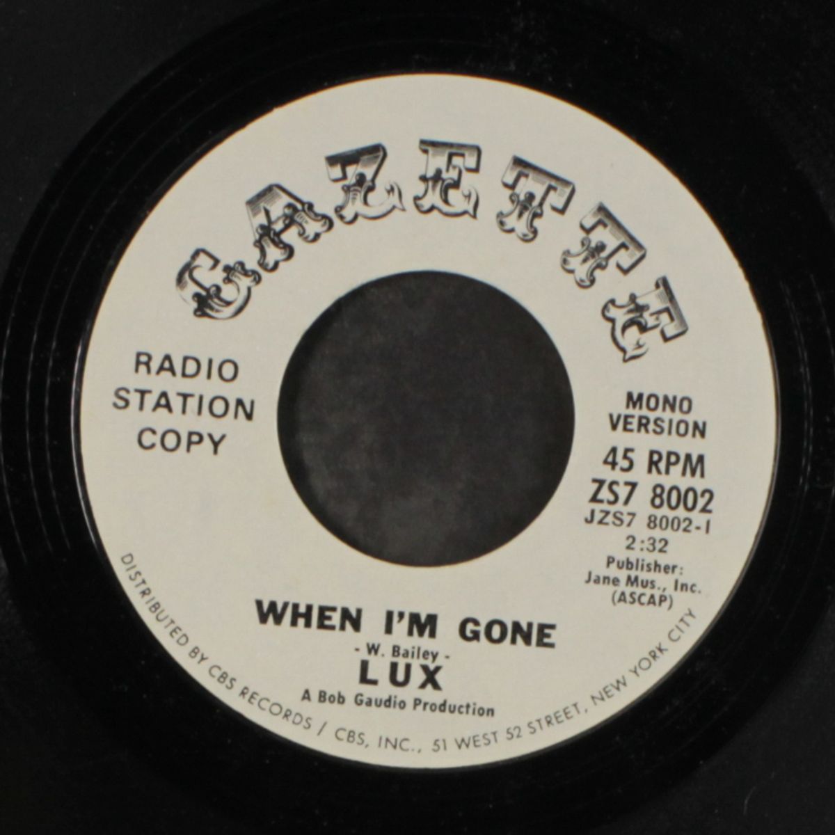 when i'm gone / mono by LUX