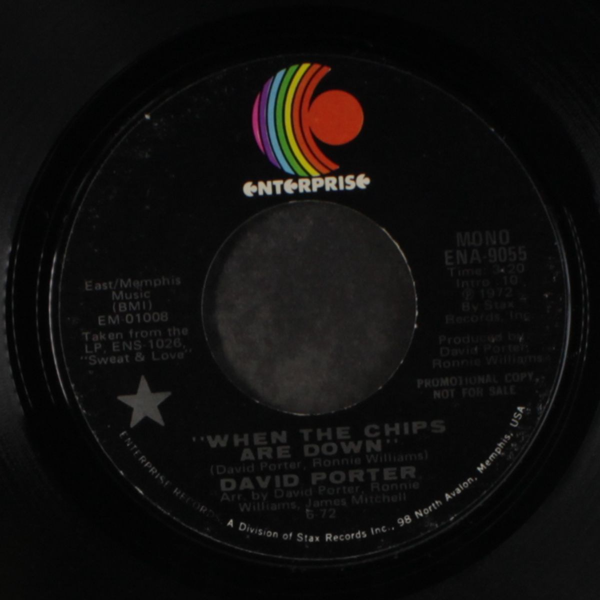 when the chips are down / same by DAVID PORTER