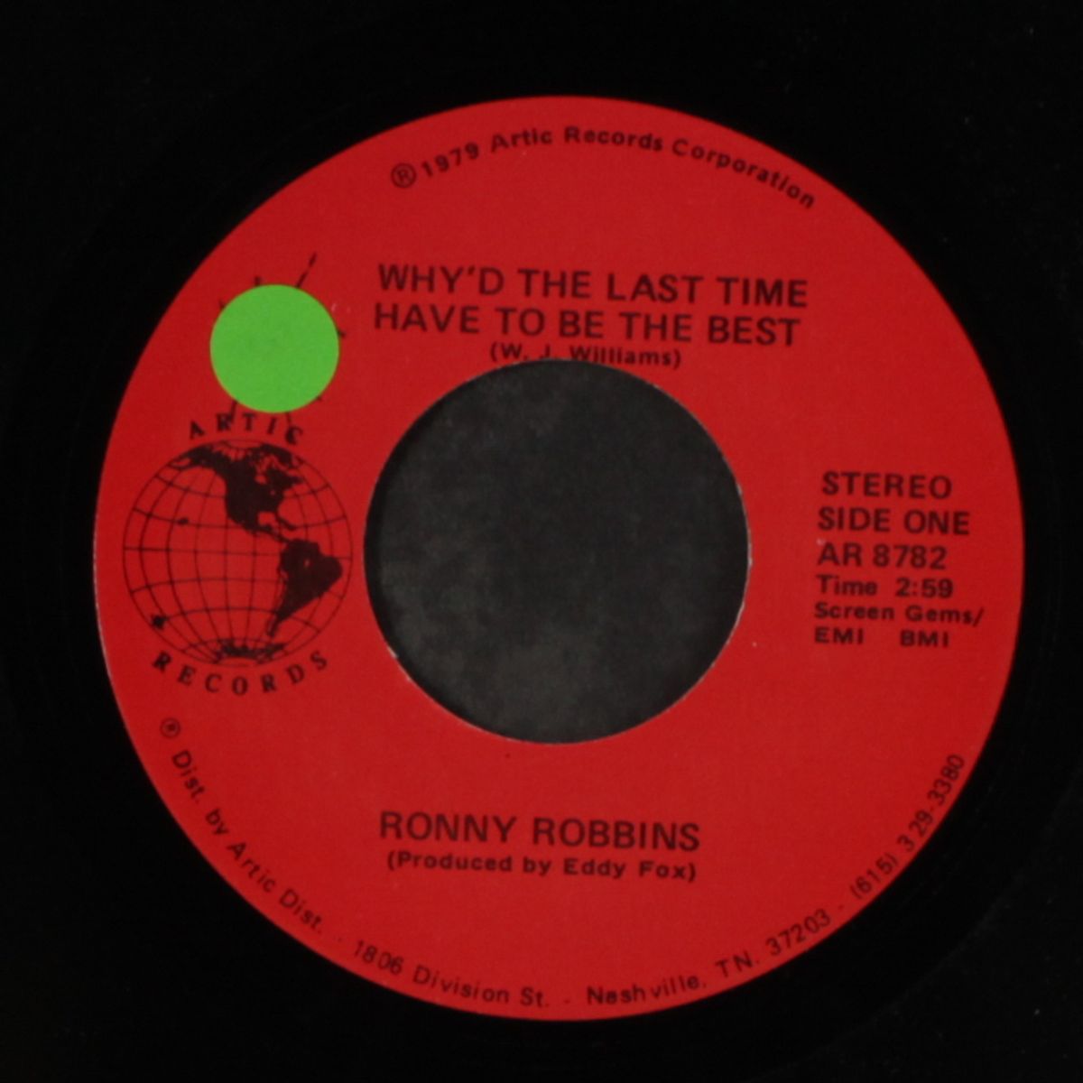 why'd the last time have to be the best by RONNY ROBBINS