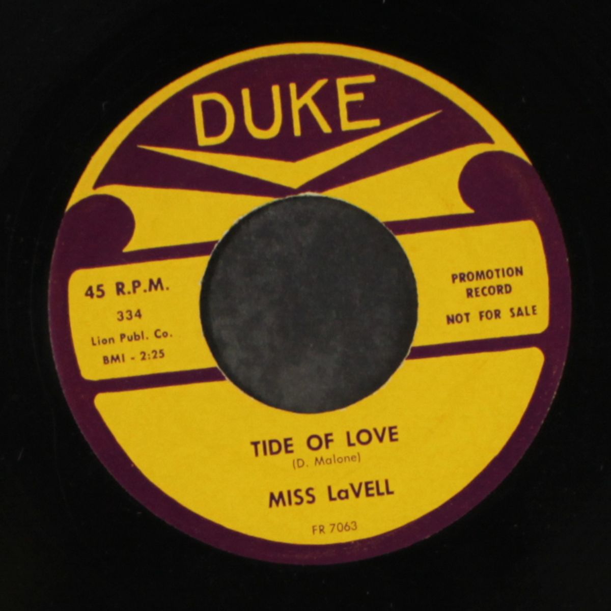 just look at you fool / tide of love by MISS LAVELL