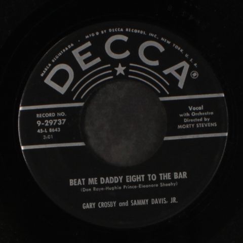GARY CROSBY & SAMMY DAVIS JR.