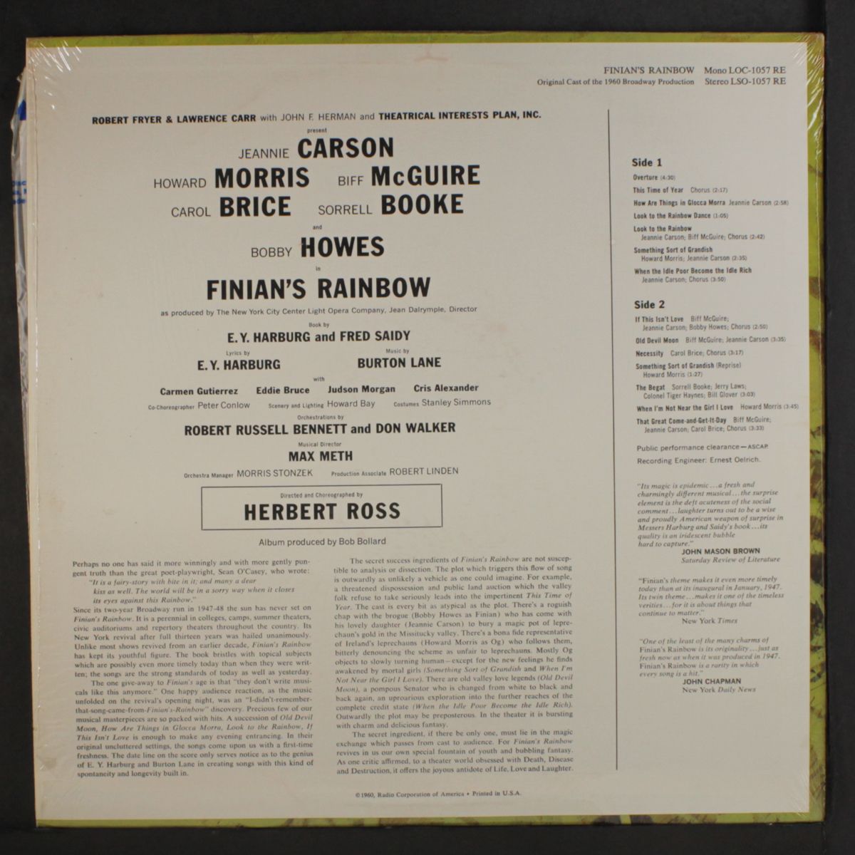 finians's rainbow (lane (cast)) by SOUNDTRACK