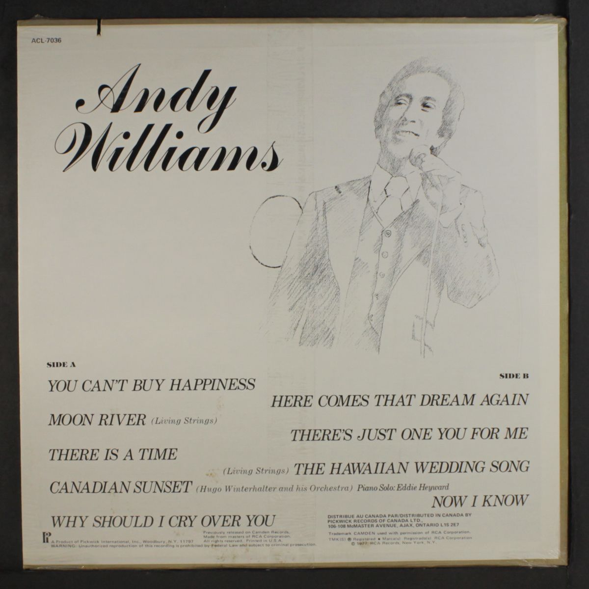 andy williams by ANDY WILLIAMS