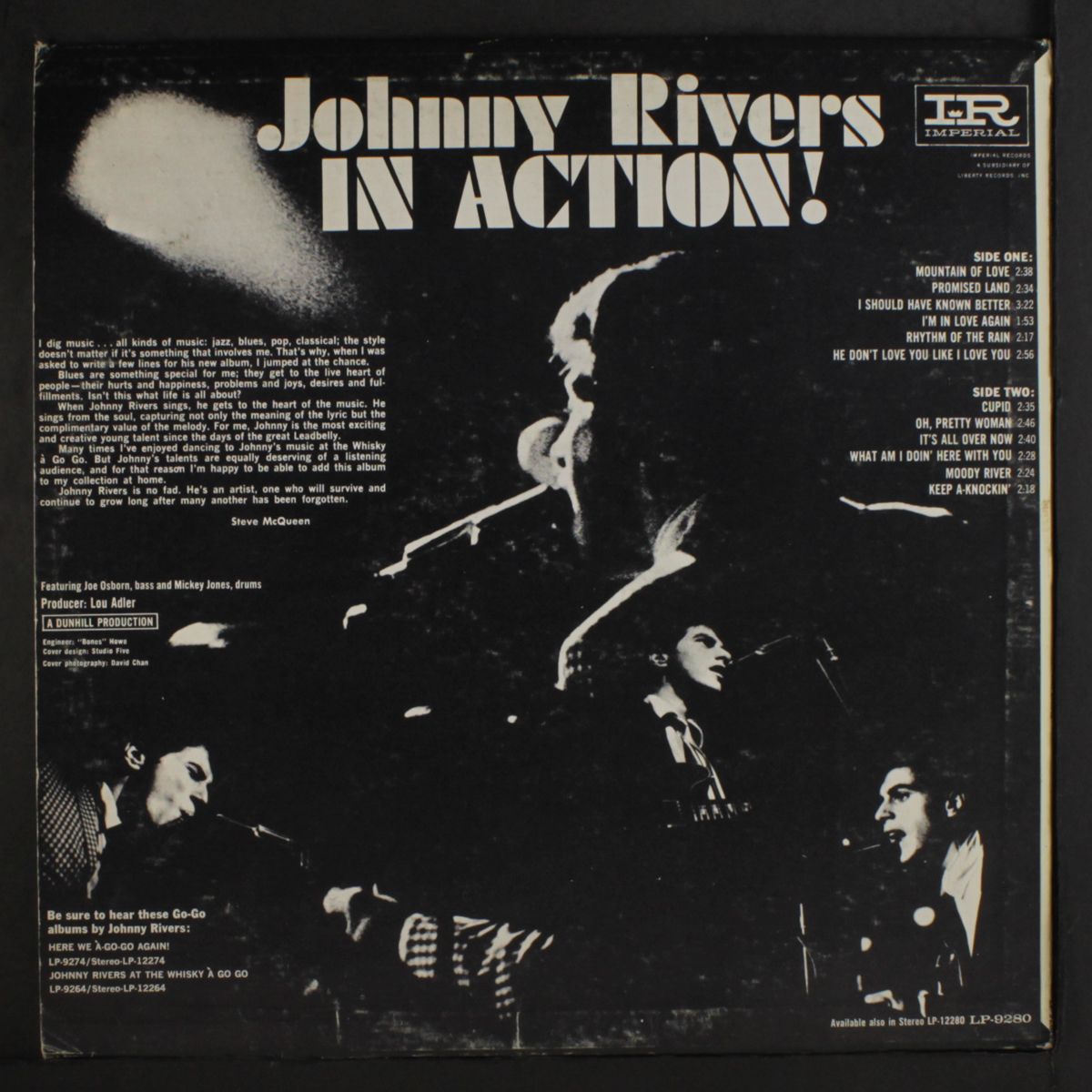 in action! by JOHNNY RIVERS