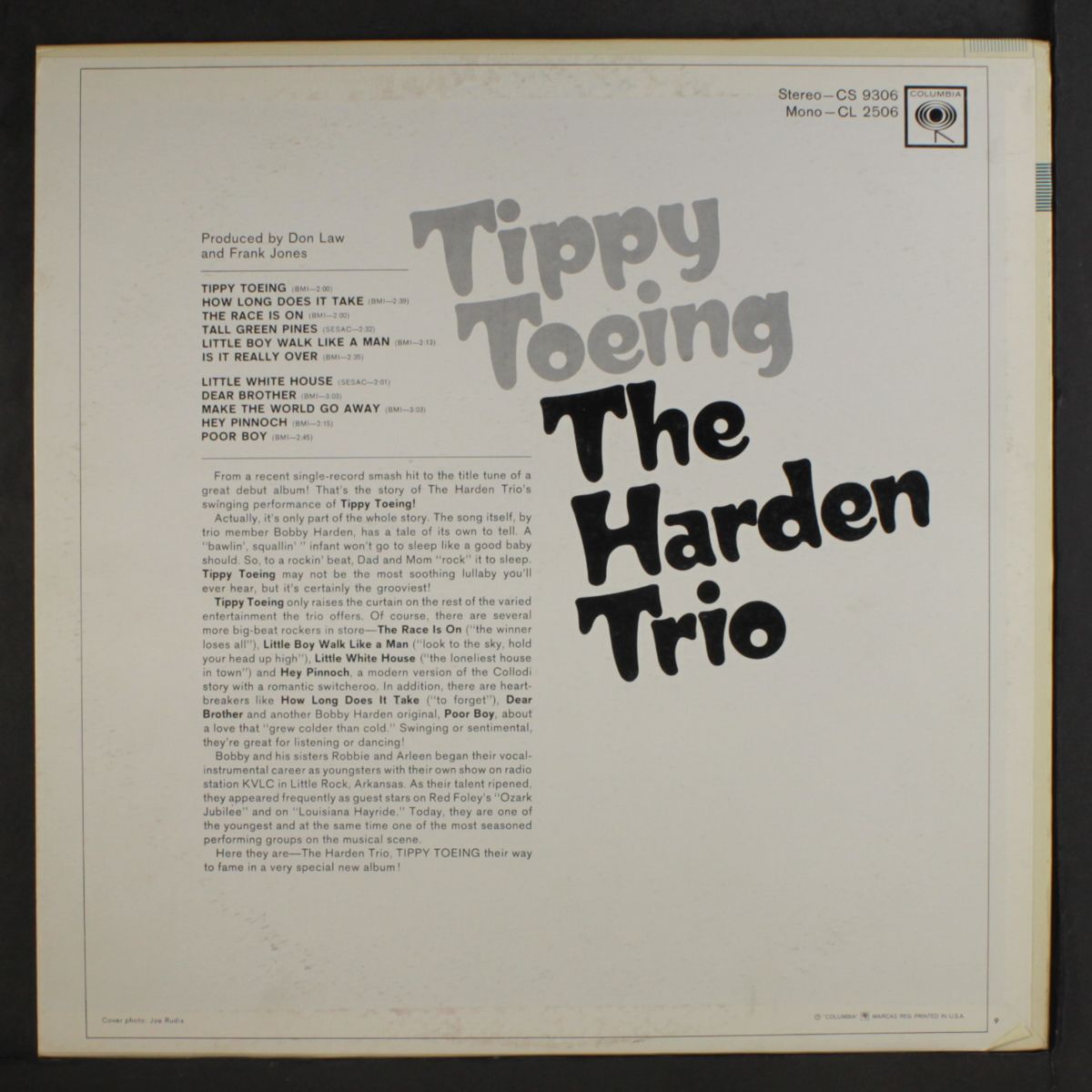 tippy toeing by HARDEN TRIO