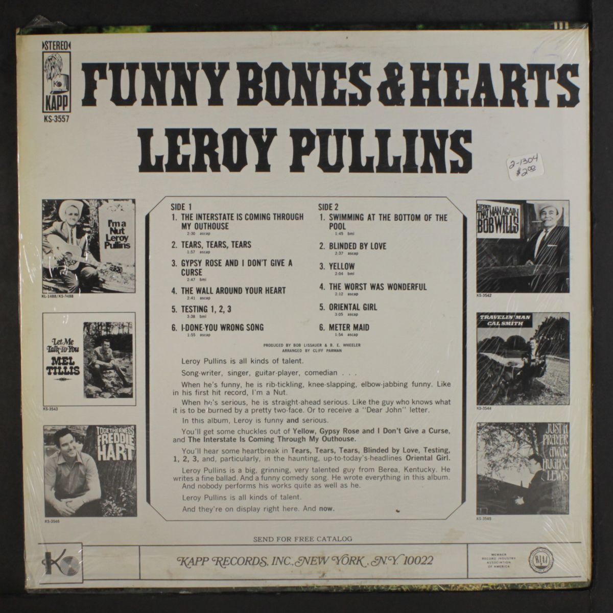 funny bones & hearts by LEROY PULLINS