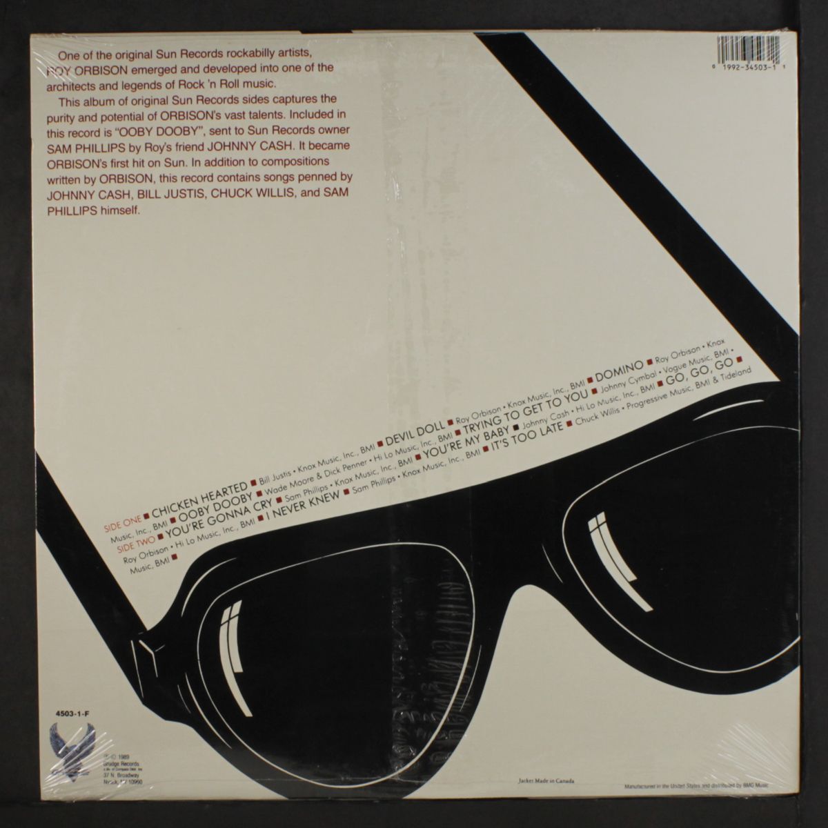the original by ROY ORBISON