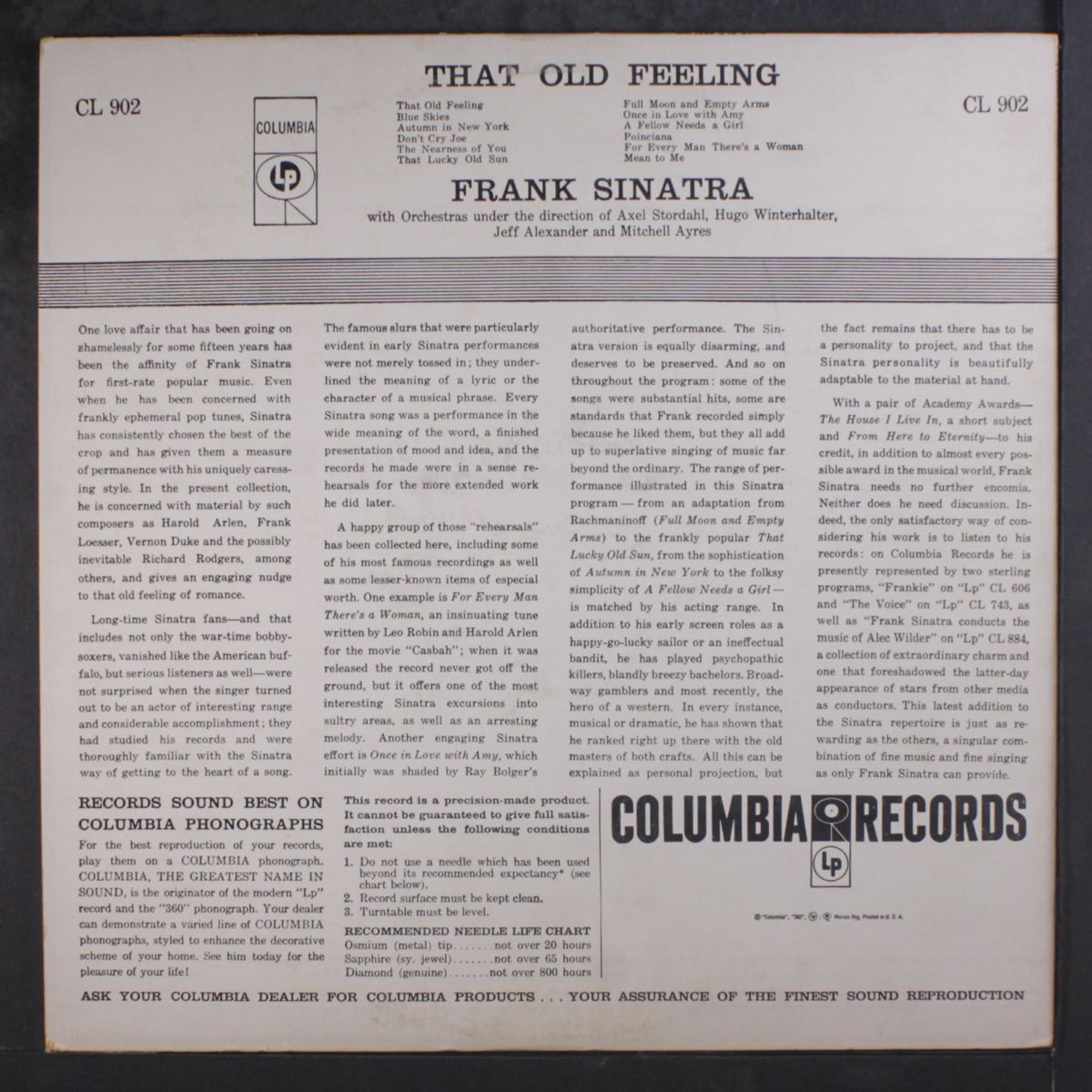 that old feeling by FRANK SINATRA