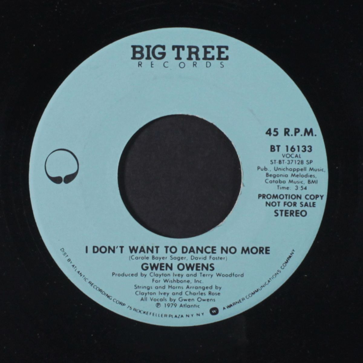i don't want to dance no more / mono by GWEN OWENS