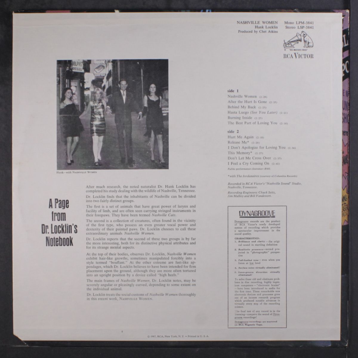 nashville women by HANK LOCKLIN