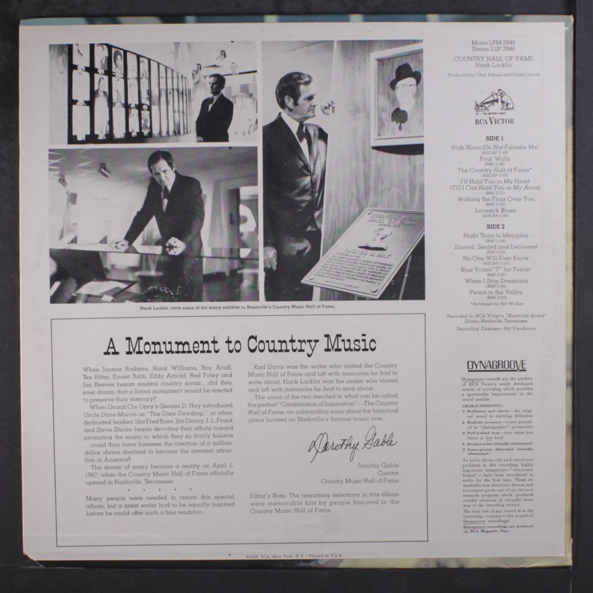 country hall of fame by HANK LOCKLIN