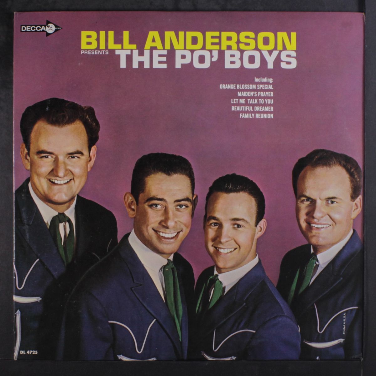 bill anderson presents by PO' BOYS