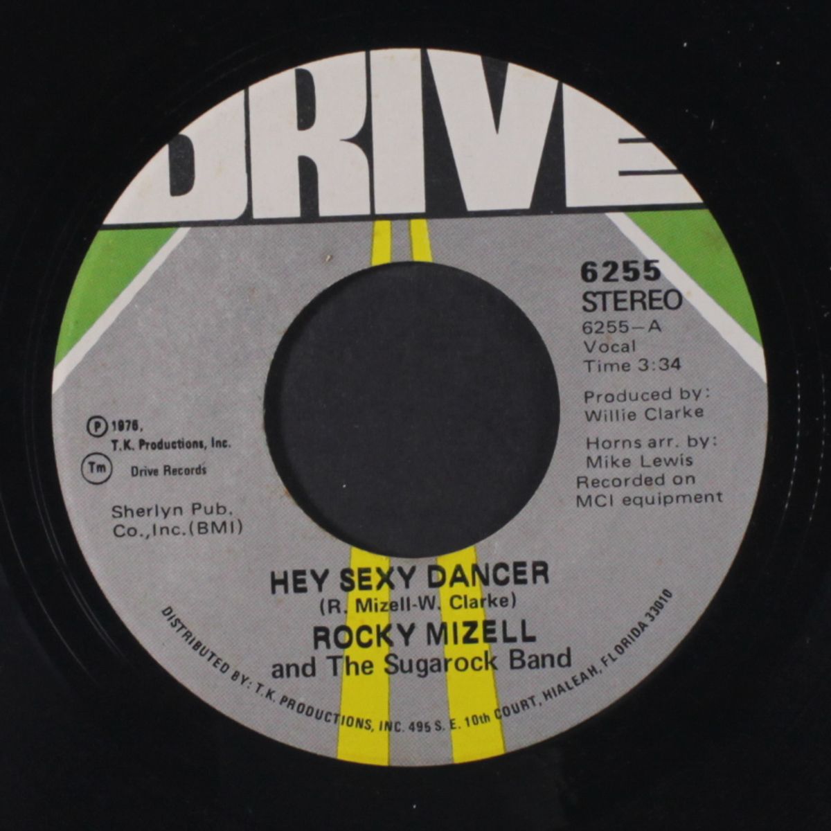 hey sexy dancer / take it easy by ROCKY MIZELL