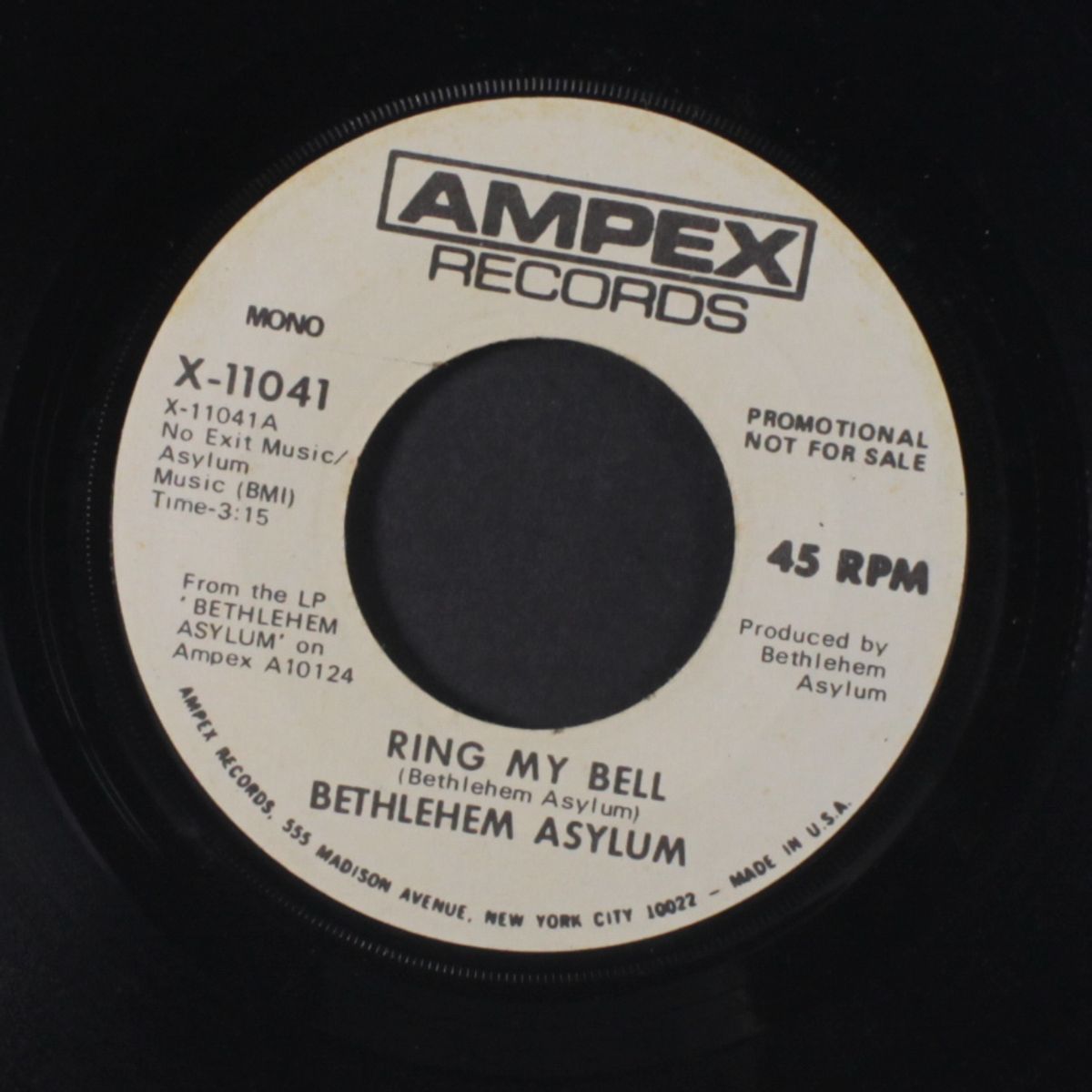 ring my bell / mono by BETHLEHEM ASYLUM