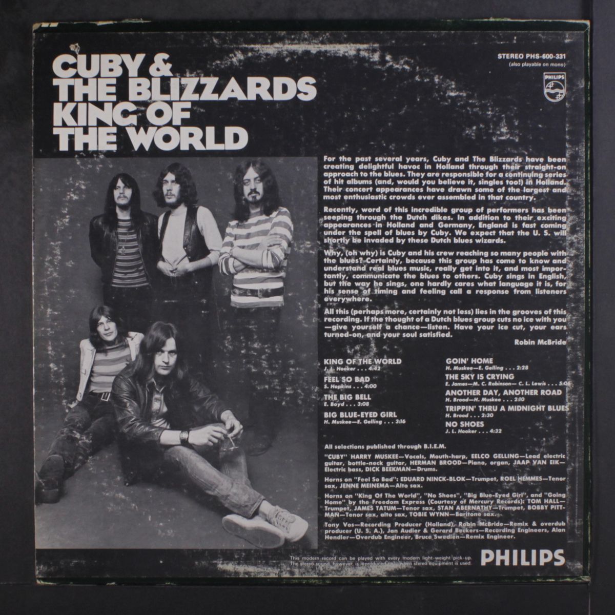 king of the world by CUBY & BLIZZARDS