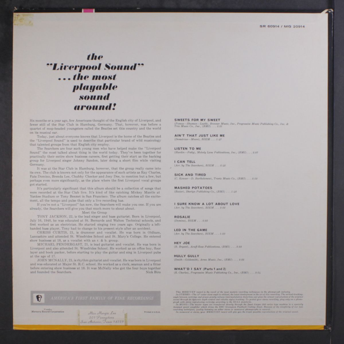 hear! hear! by SEARCHERS