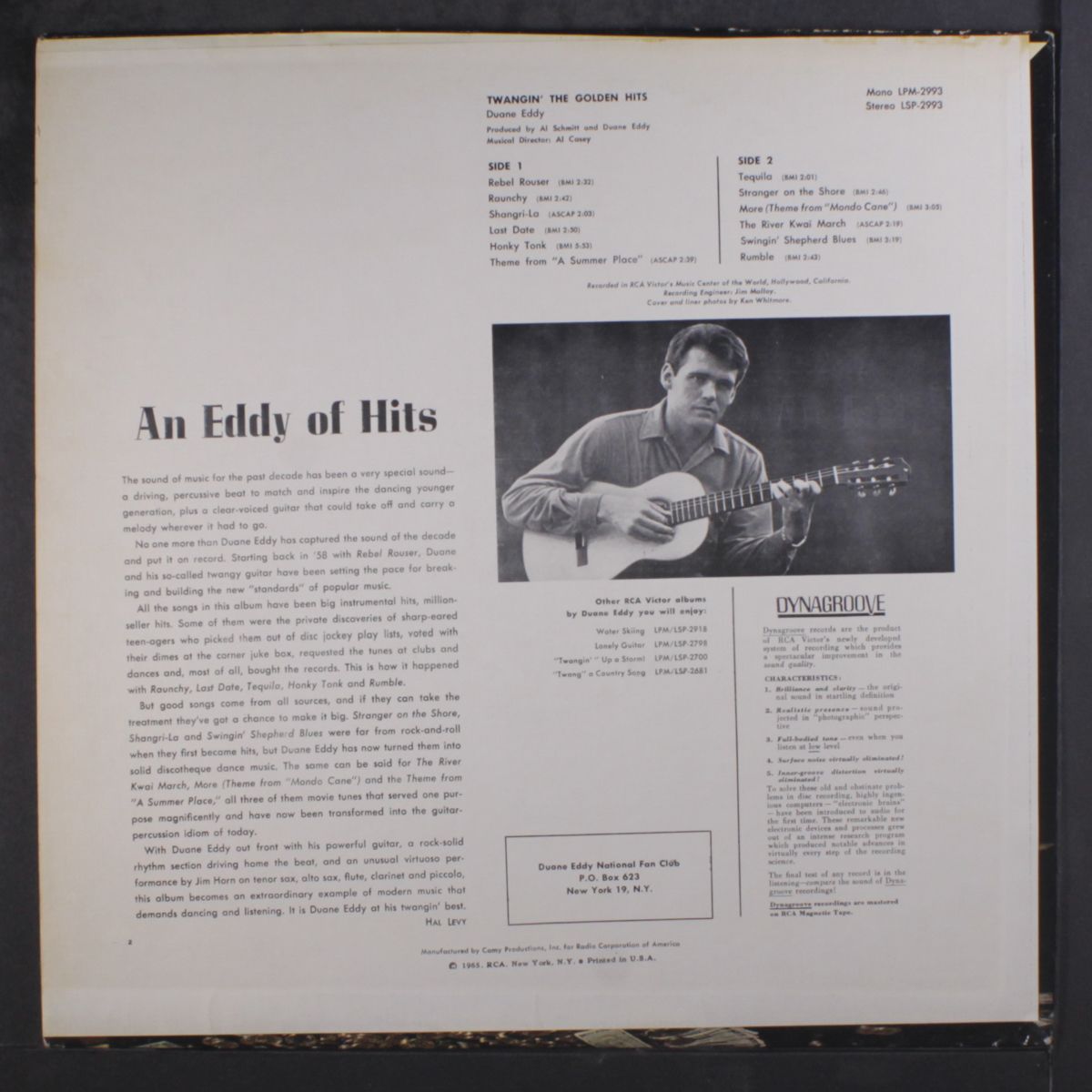 twangin' the golden hits by DUANE EDDY