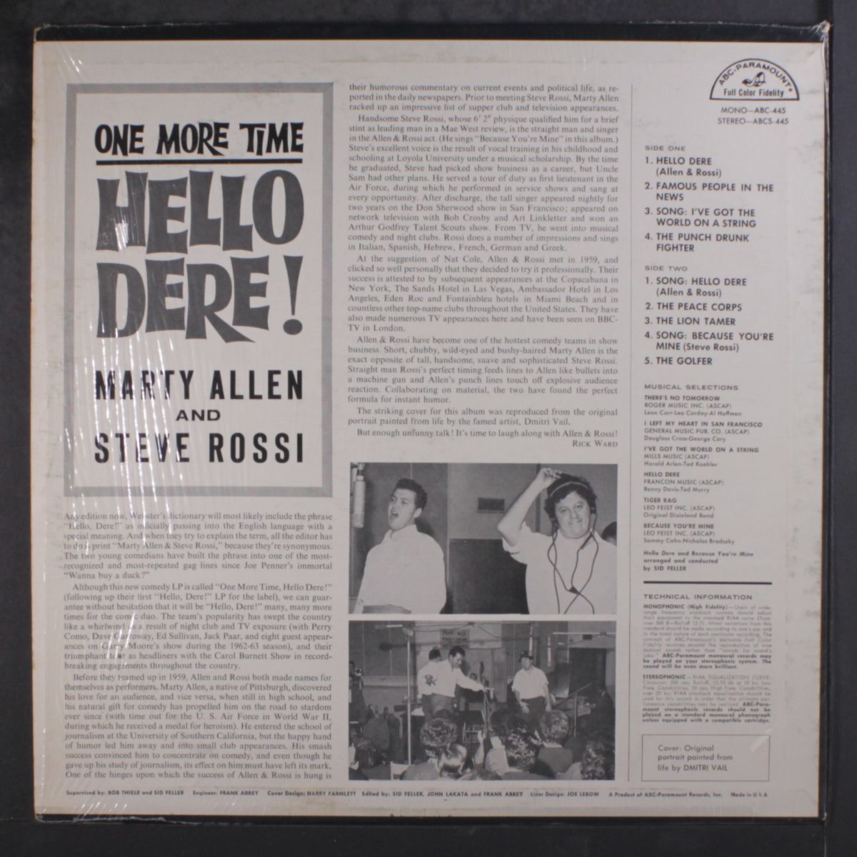 one more time, hello dere! by MARTY ALLEN & STEVE ROSSI