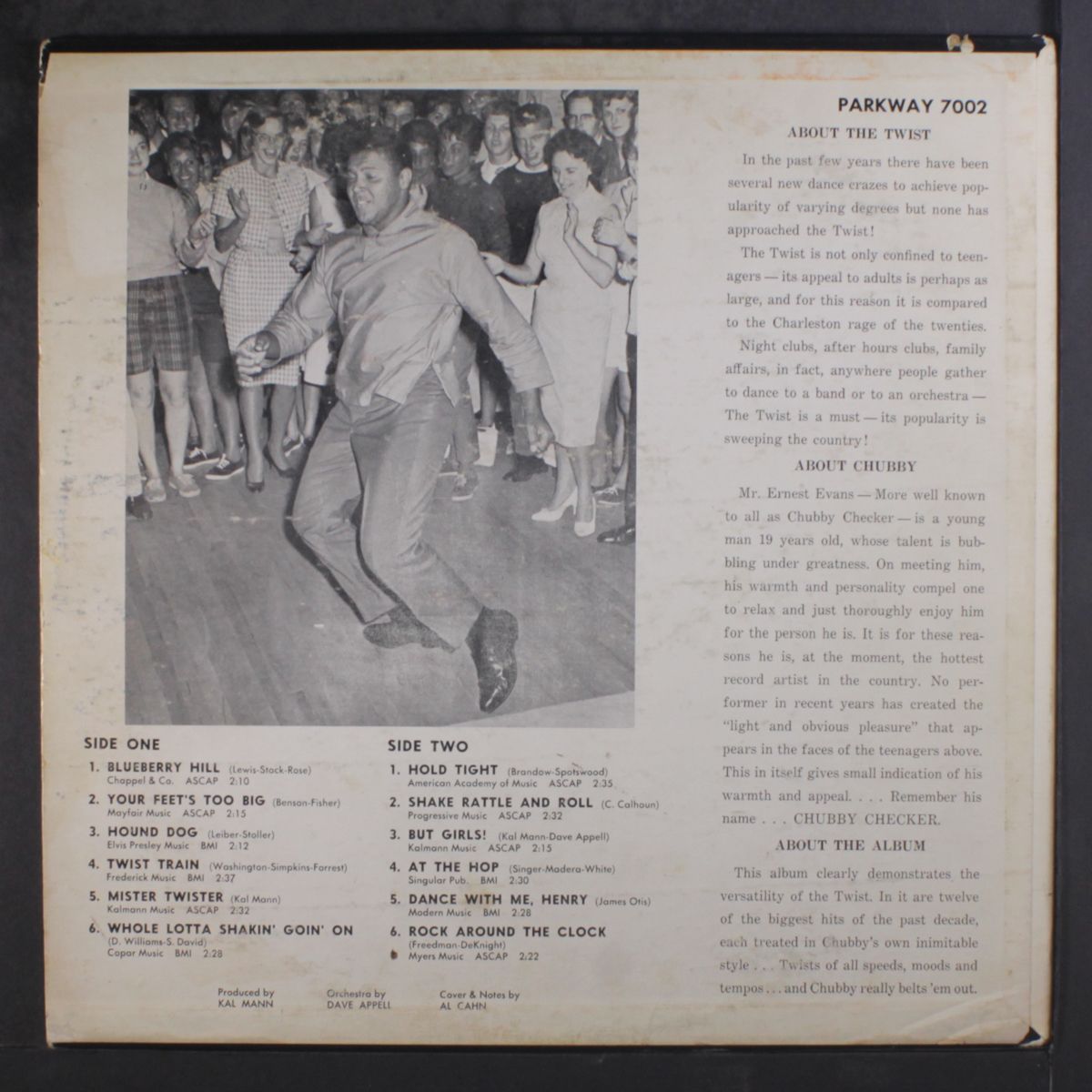 for twisters only by CHUBBY CHECKER
